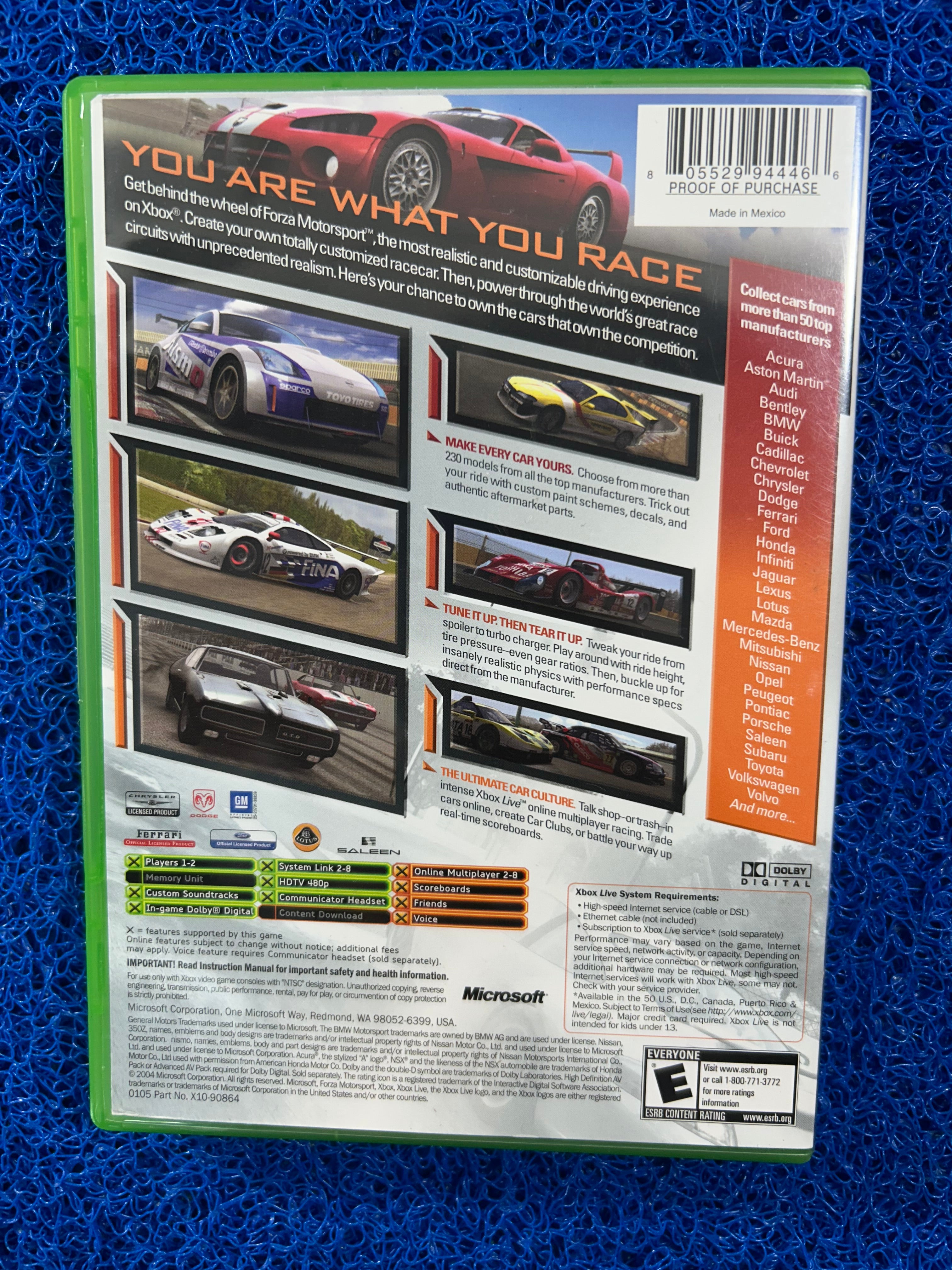 XBOX# Forza motorsports (A)