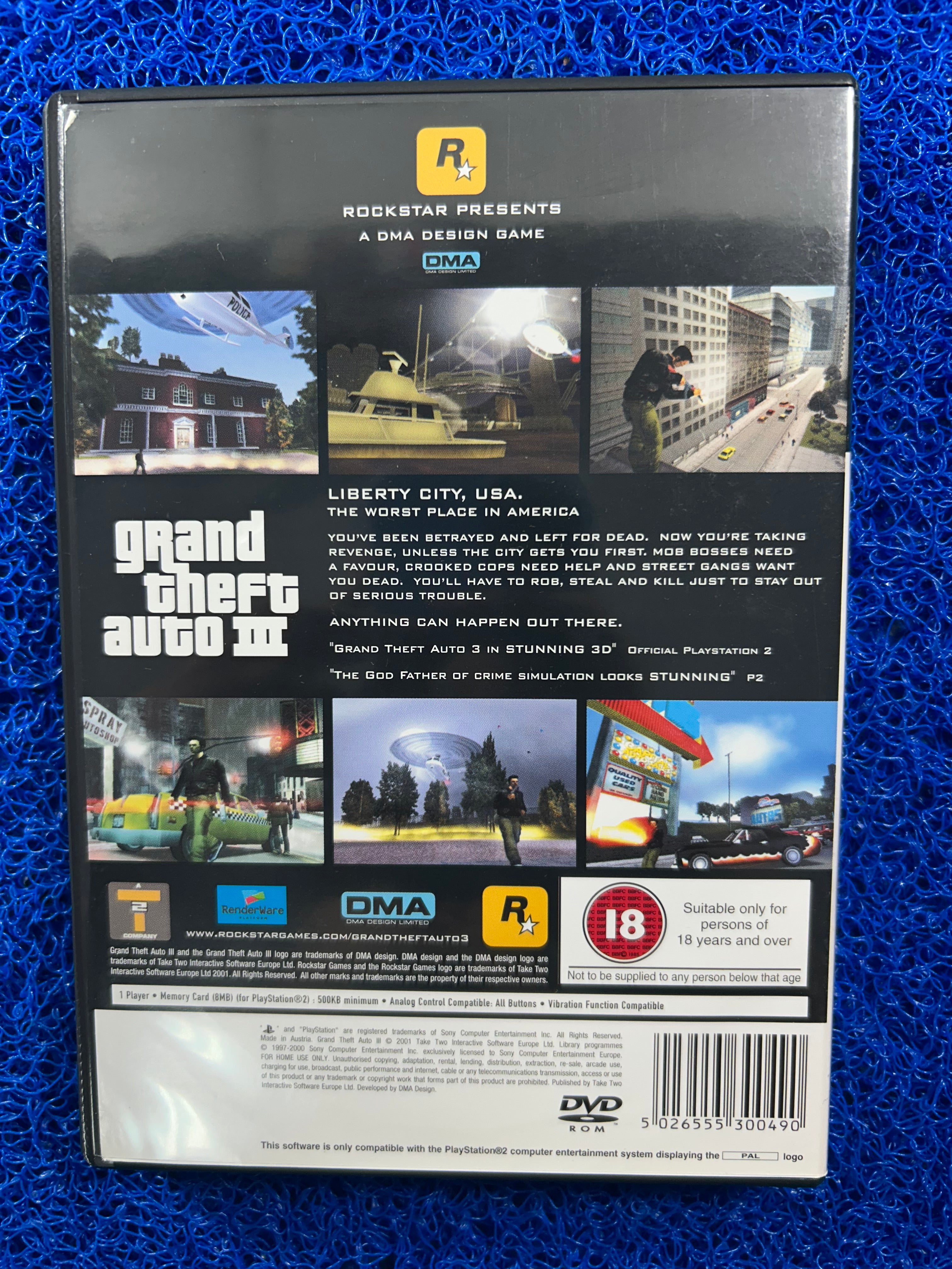 PS2 GTA III (E)