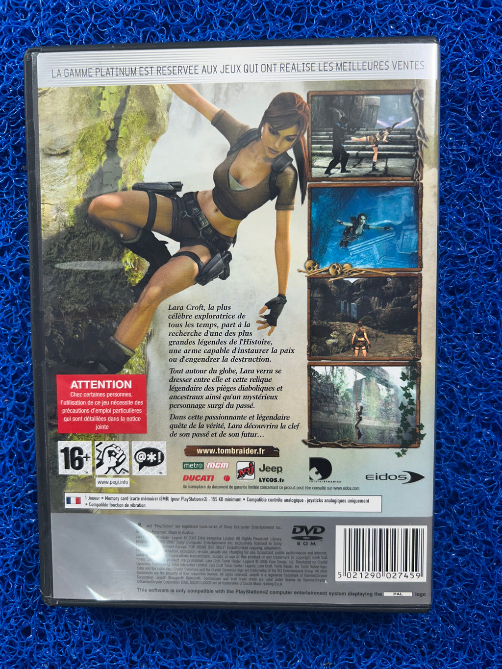 PS2 Tomb raider Legend (E)
