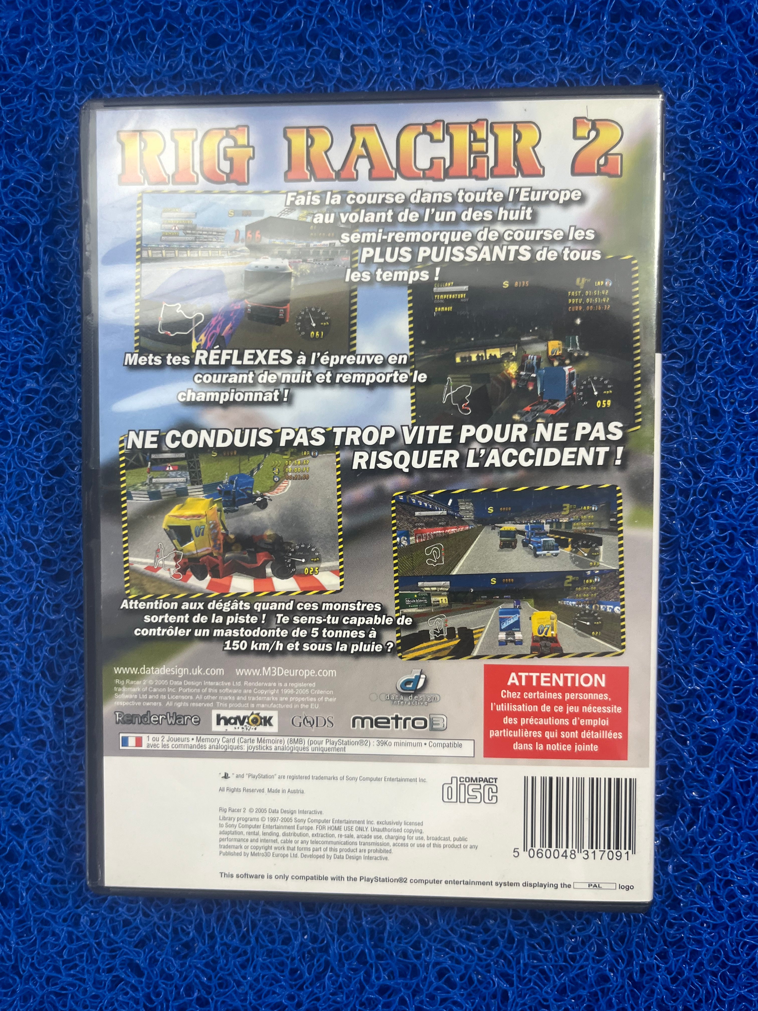 PS2 Rig Racer 2(E)