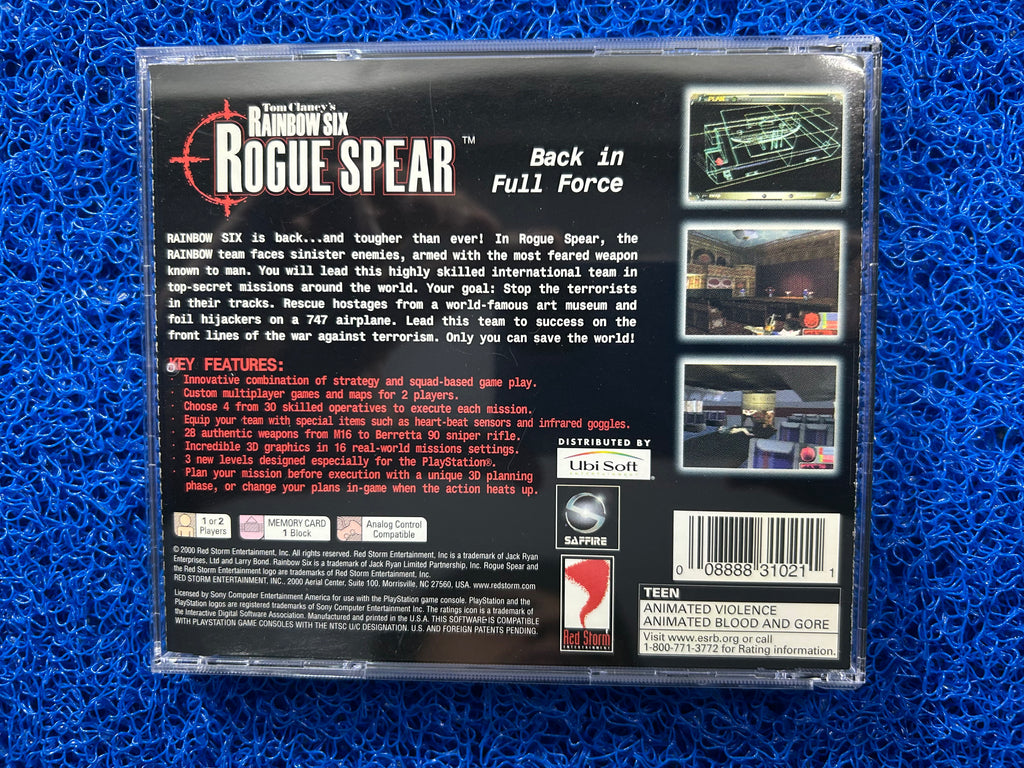 PS1 Rainbowsix rogue spear (A)