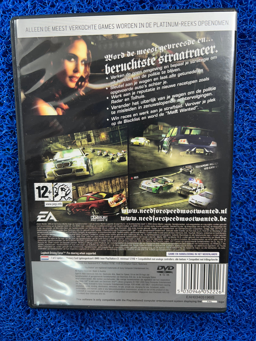 PS2 Need for speed most wanted (E)