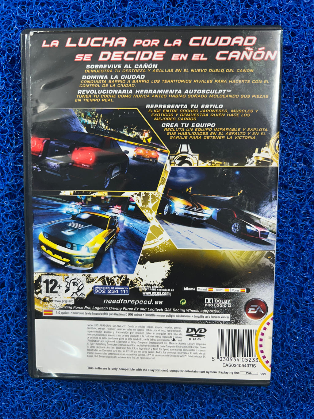 PS2# Need for speed carbon (E)