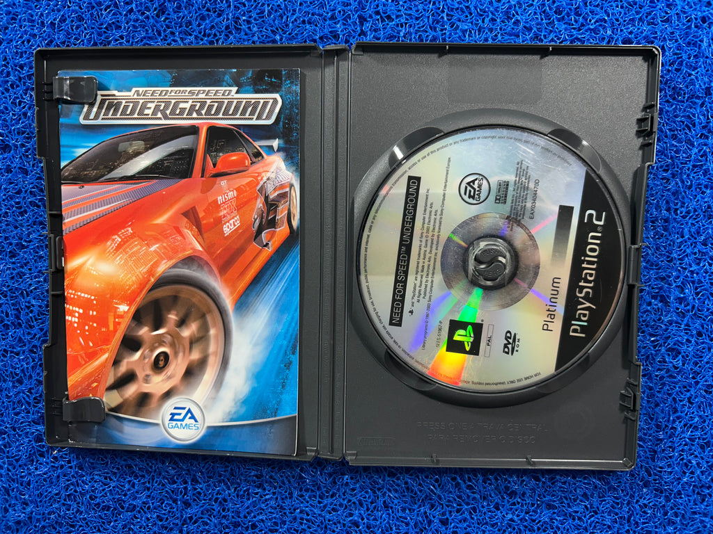 PS2 Need for speed underground (E)