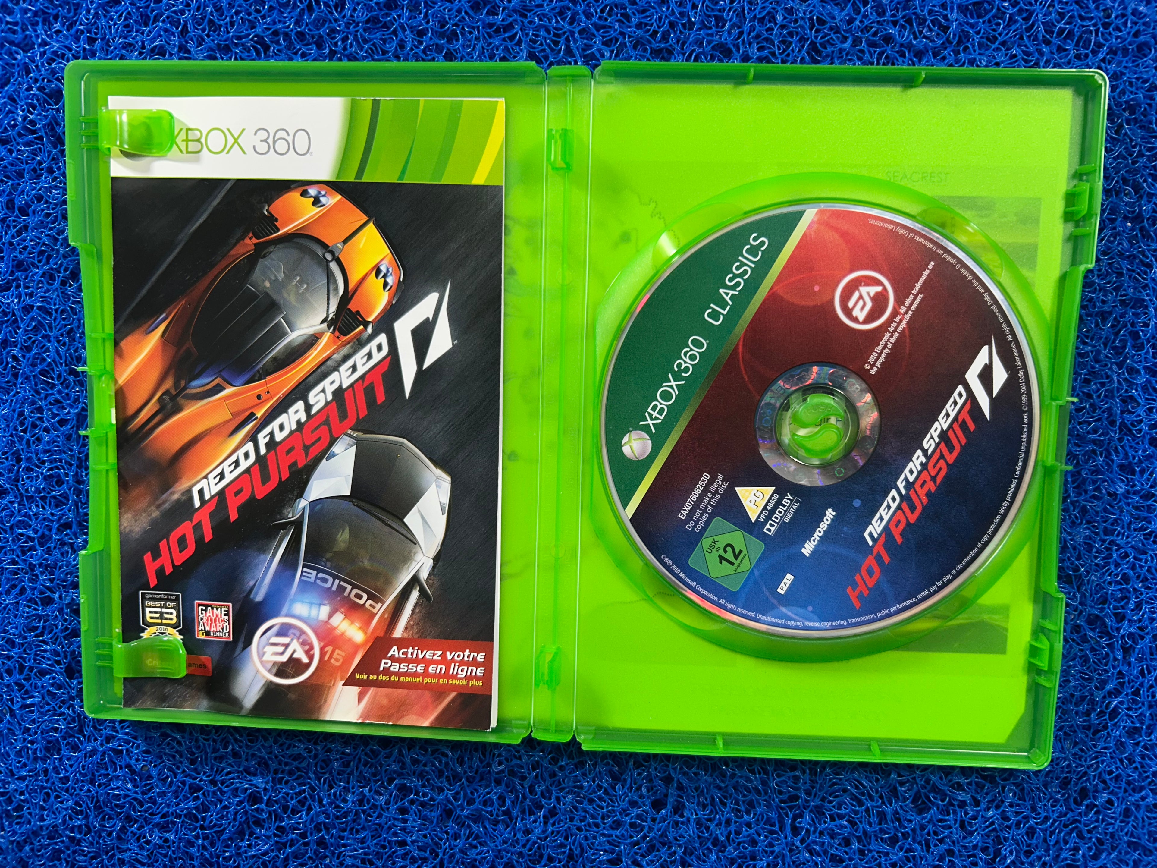 X360 Need for speed hot pursuit (E)