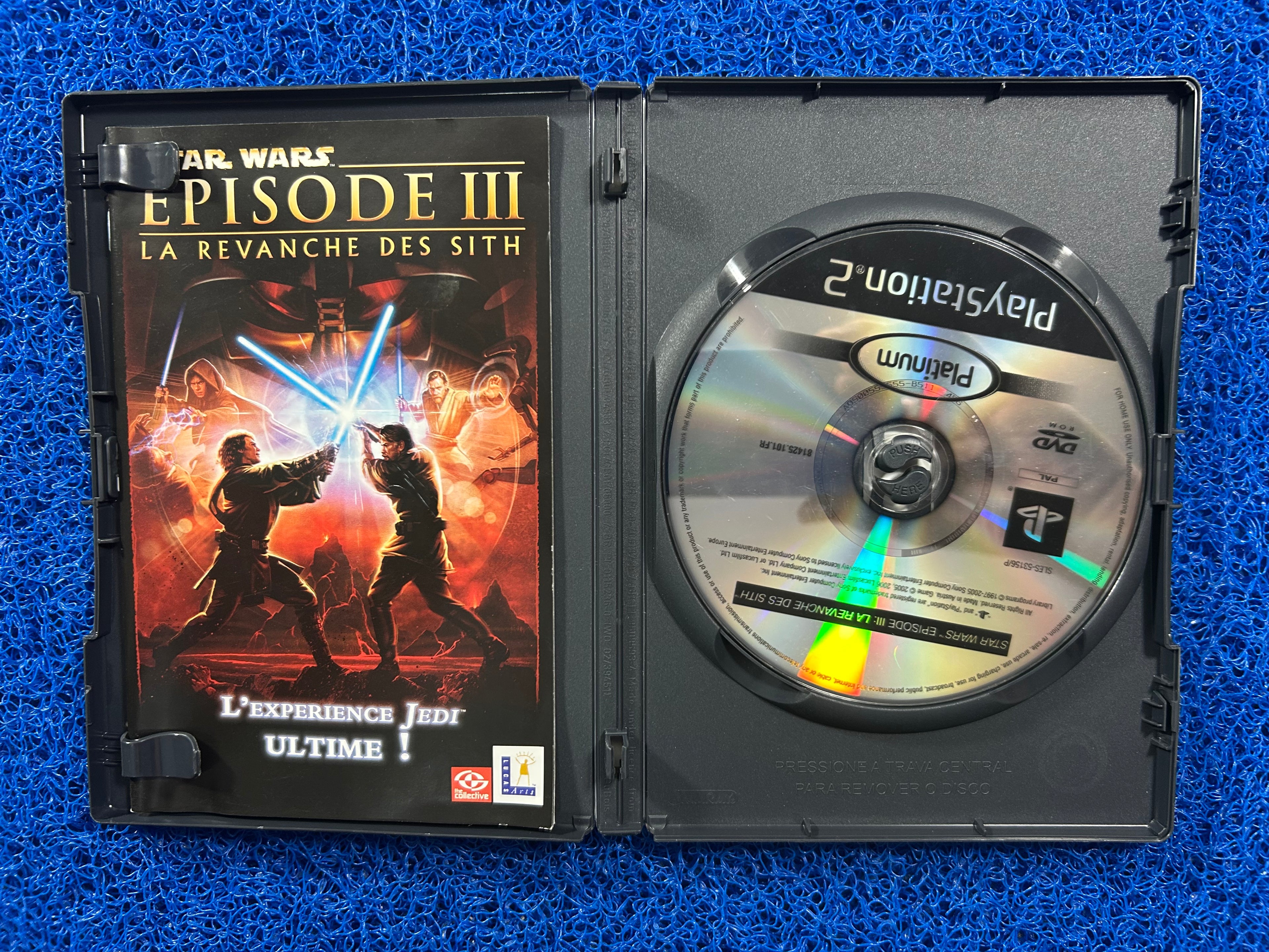 PS2 Star wars episode III the revenge of the sith (E)