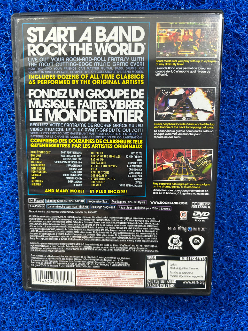 PS2 Rockband (A)