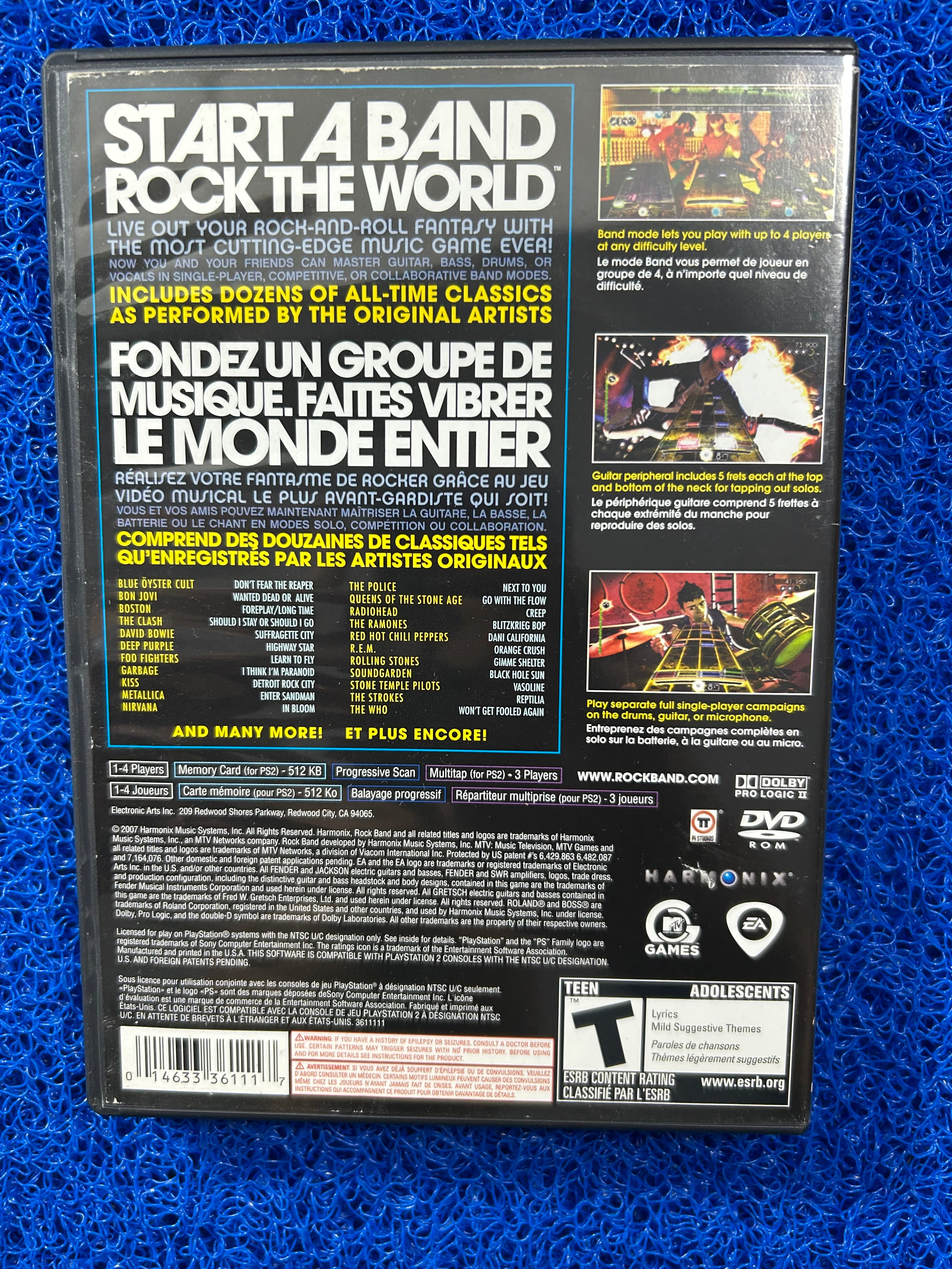 PS2 Rockband (A)