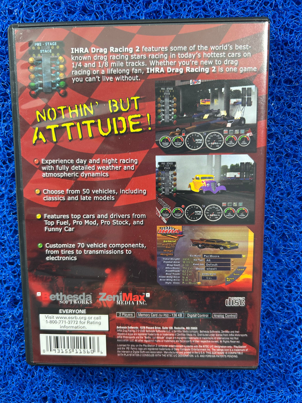 PS2 Drag racing 2 (A)