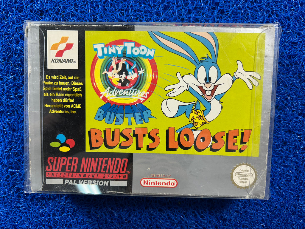 BOX SNES Tiny toon buster busts loose (E)
