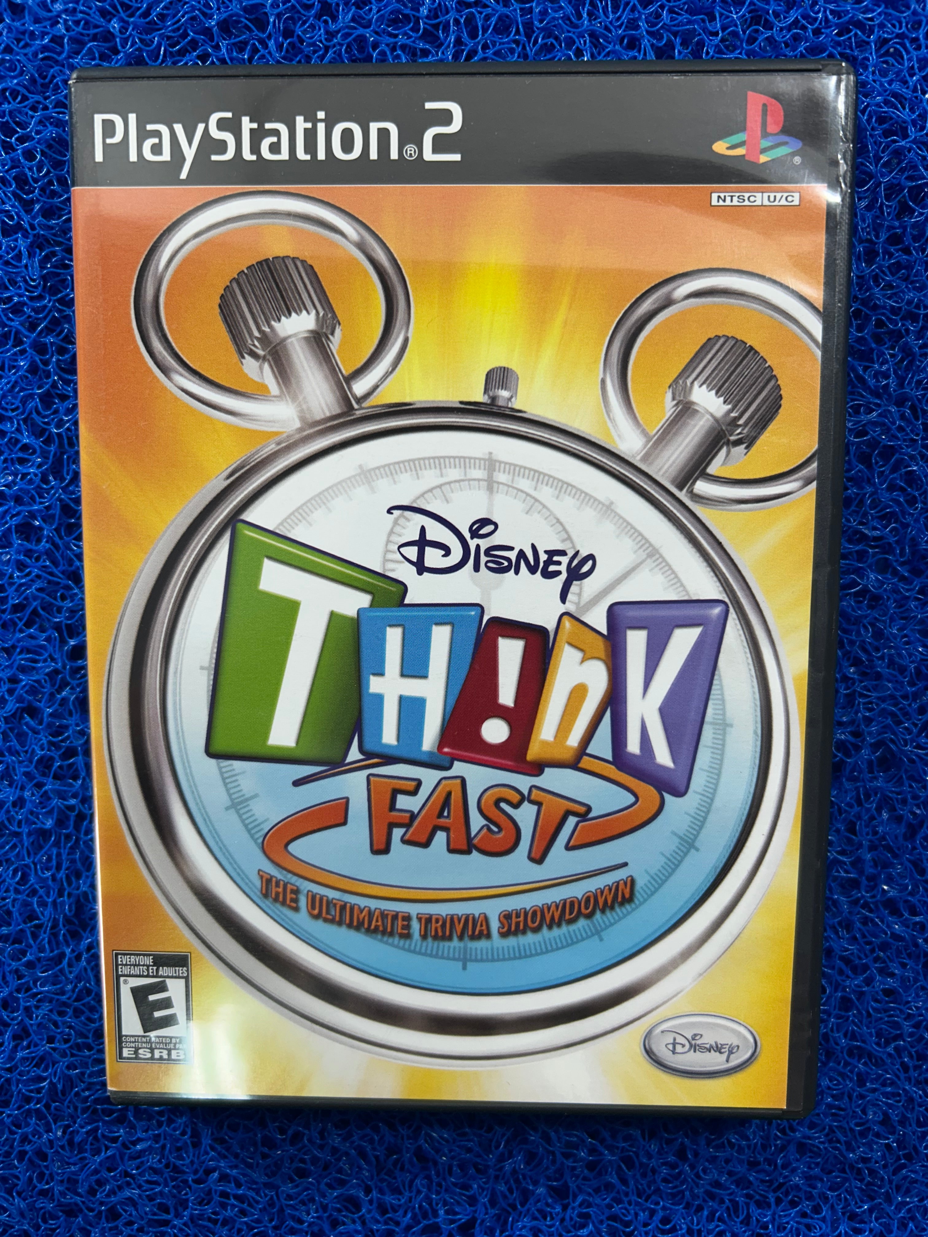 PS2 Disney think fast (A)
