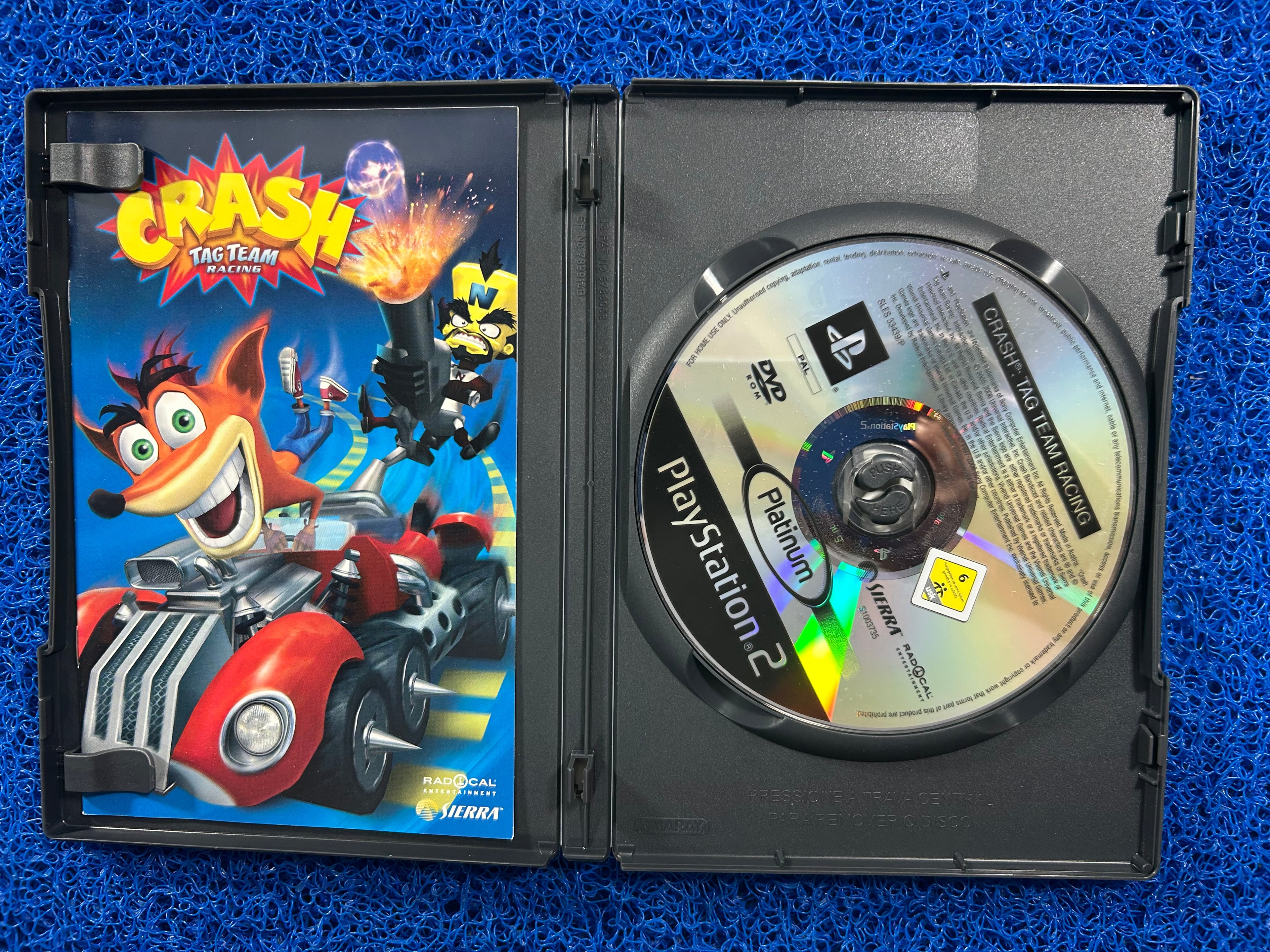 PS2 Crash team tag racing (E)