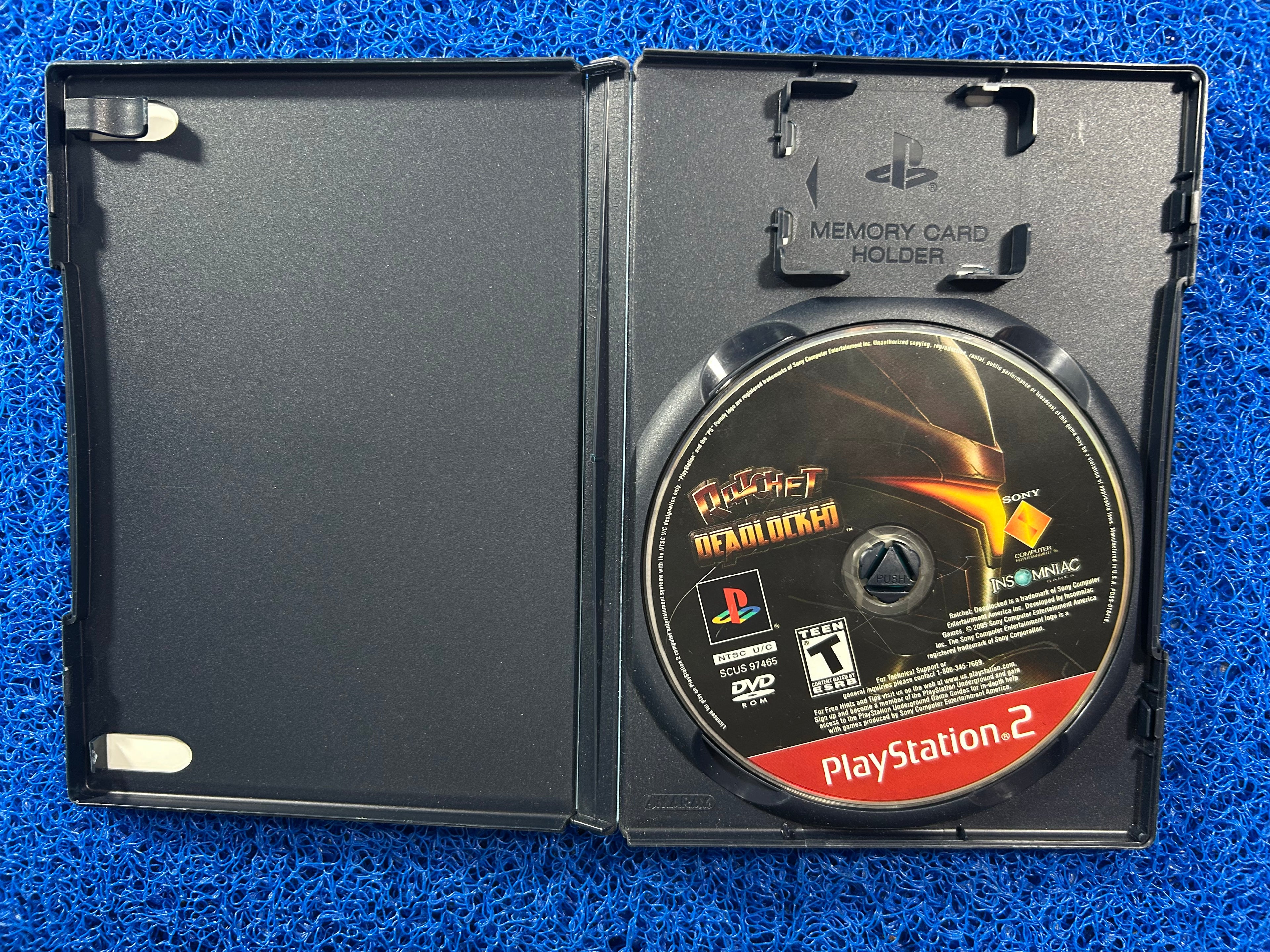 PS2 Ratchet clank deadlocked (A)