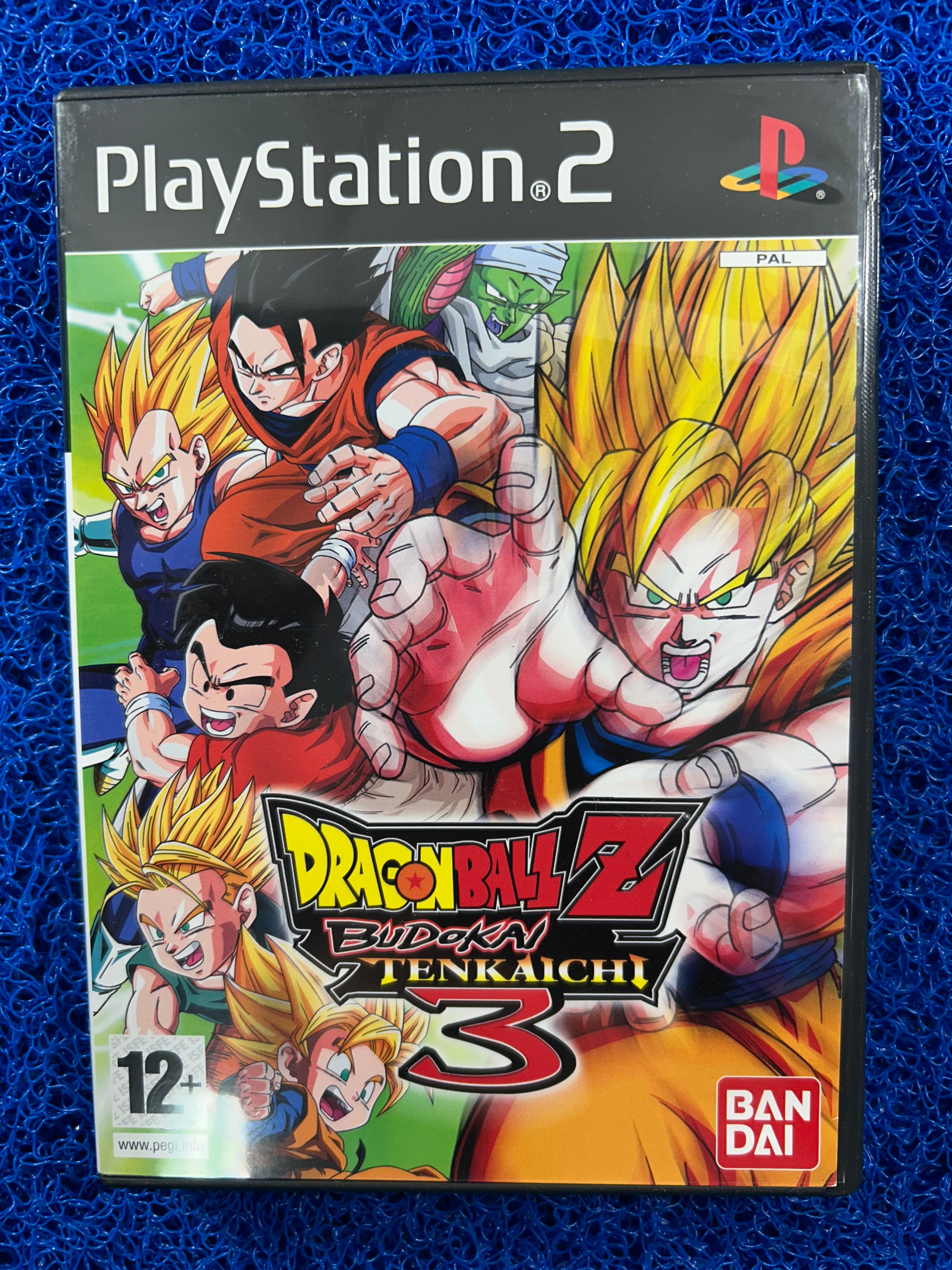 PS2 Dragon ball z budokai tenkaichi 3 (E)