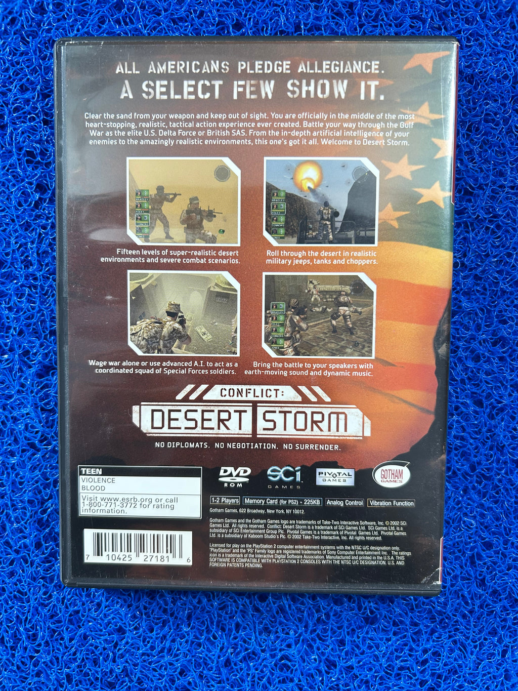 PS2 Conflict desert storm (A)