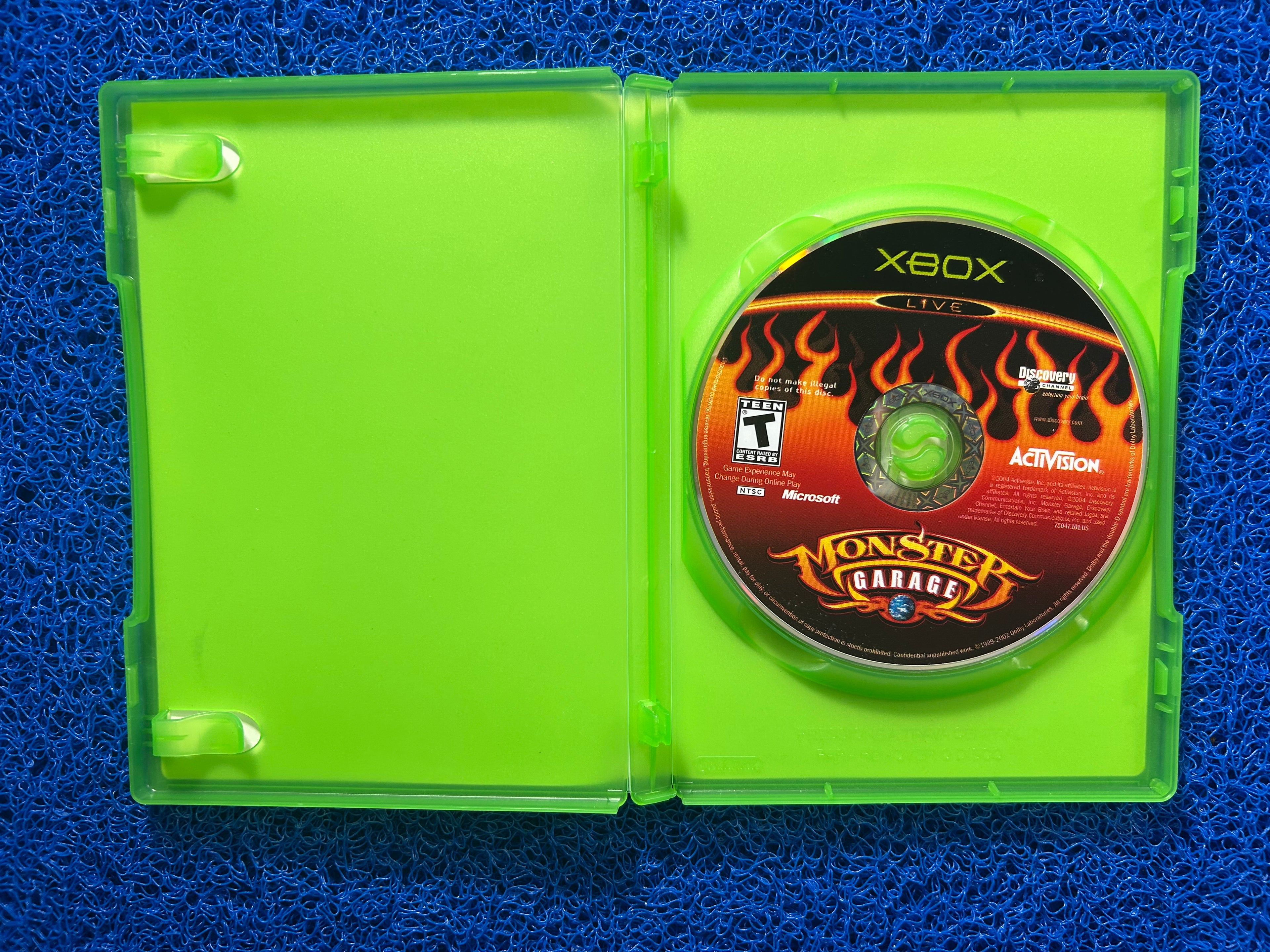 XBOX Monster garage (A)