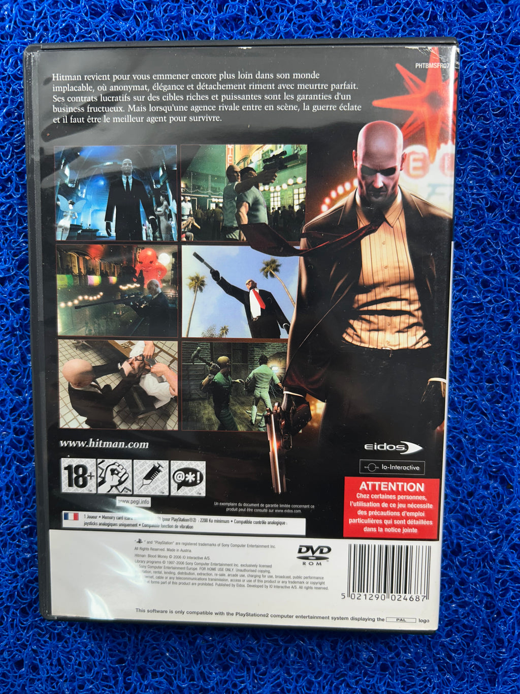 PS2 Hitman Blood money (E)