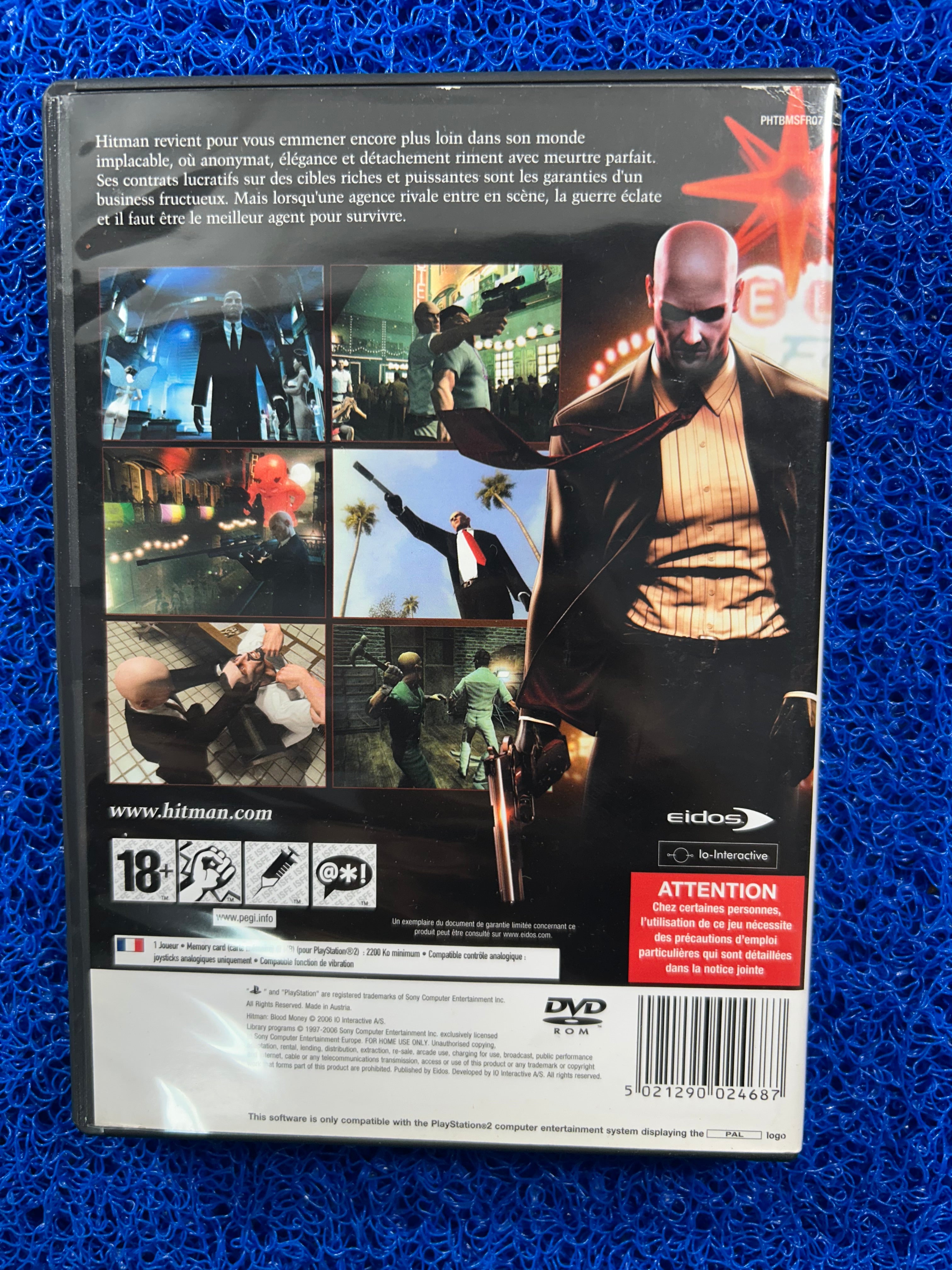 PS2 Hitman Blood money (E)