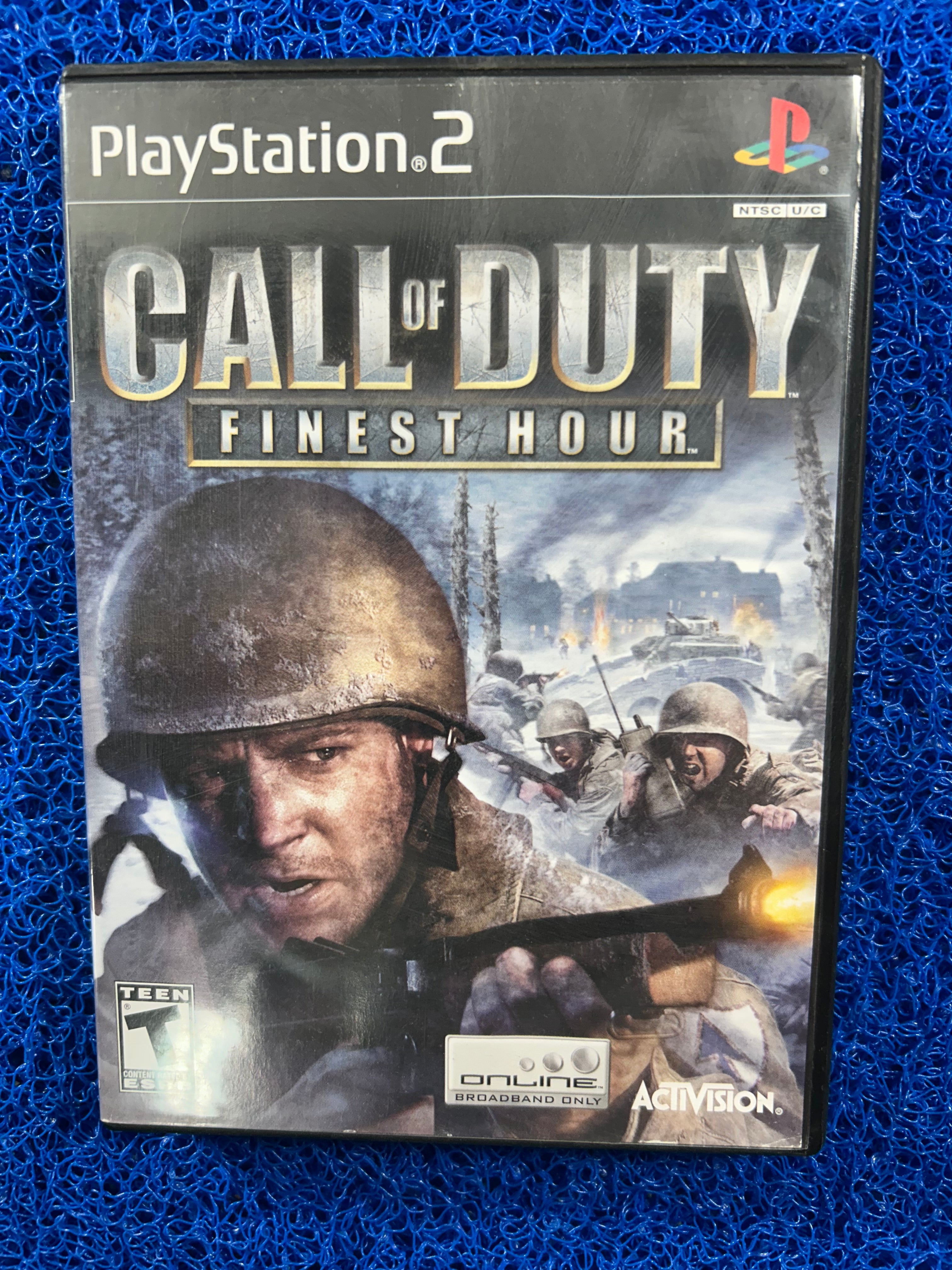 PS2 Call of duty finest hour (A)
