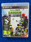 PS3 Plants vs. zombies garden warfare