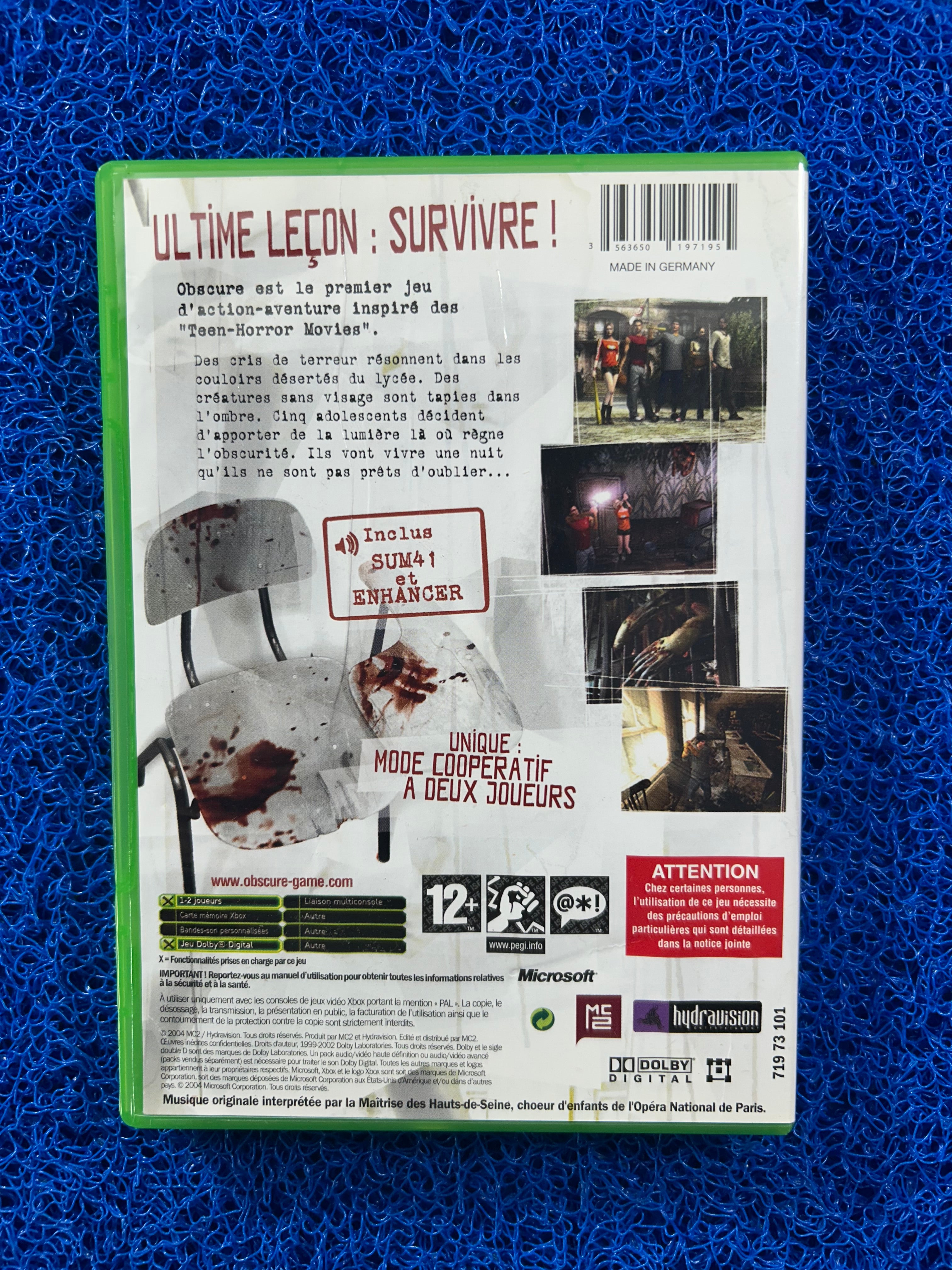 XBOX Obscure (E)