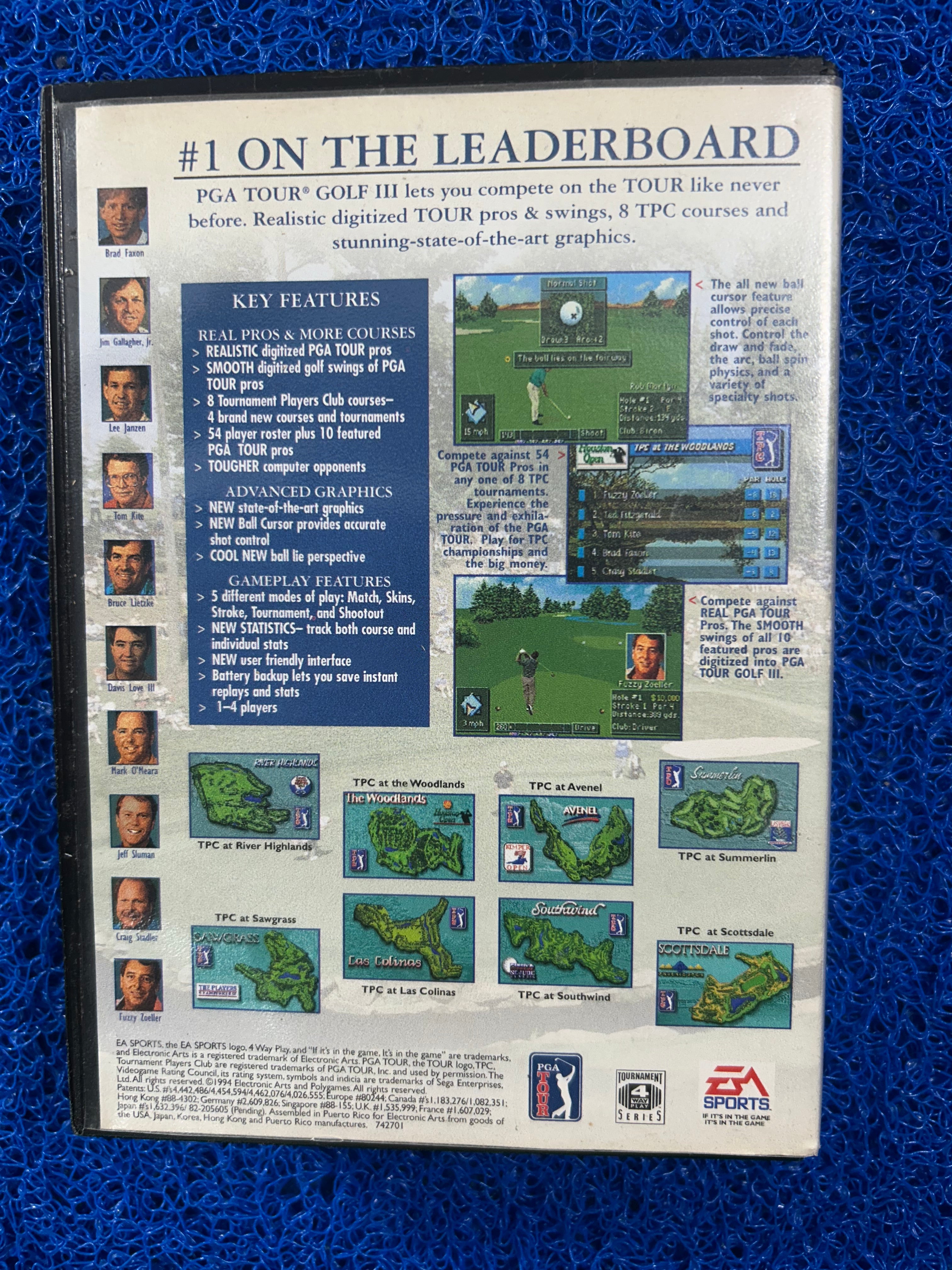 SEGA# Megadrive PGA Tour Golf (E)