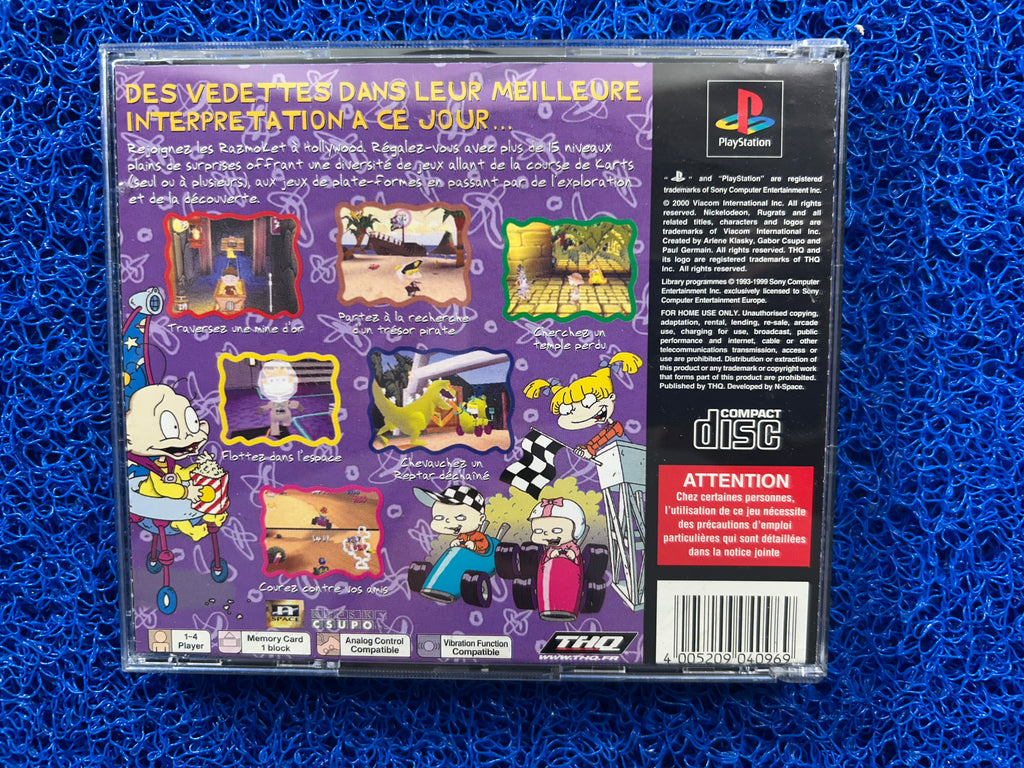 PS1 The rugrats (E)