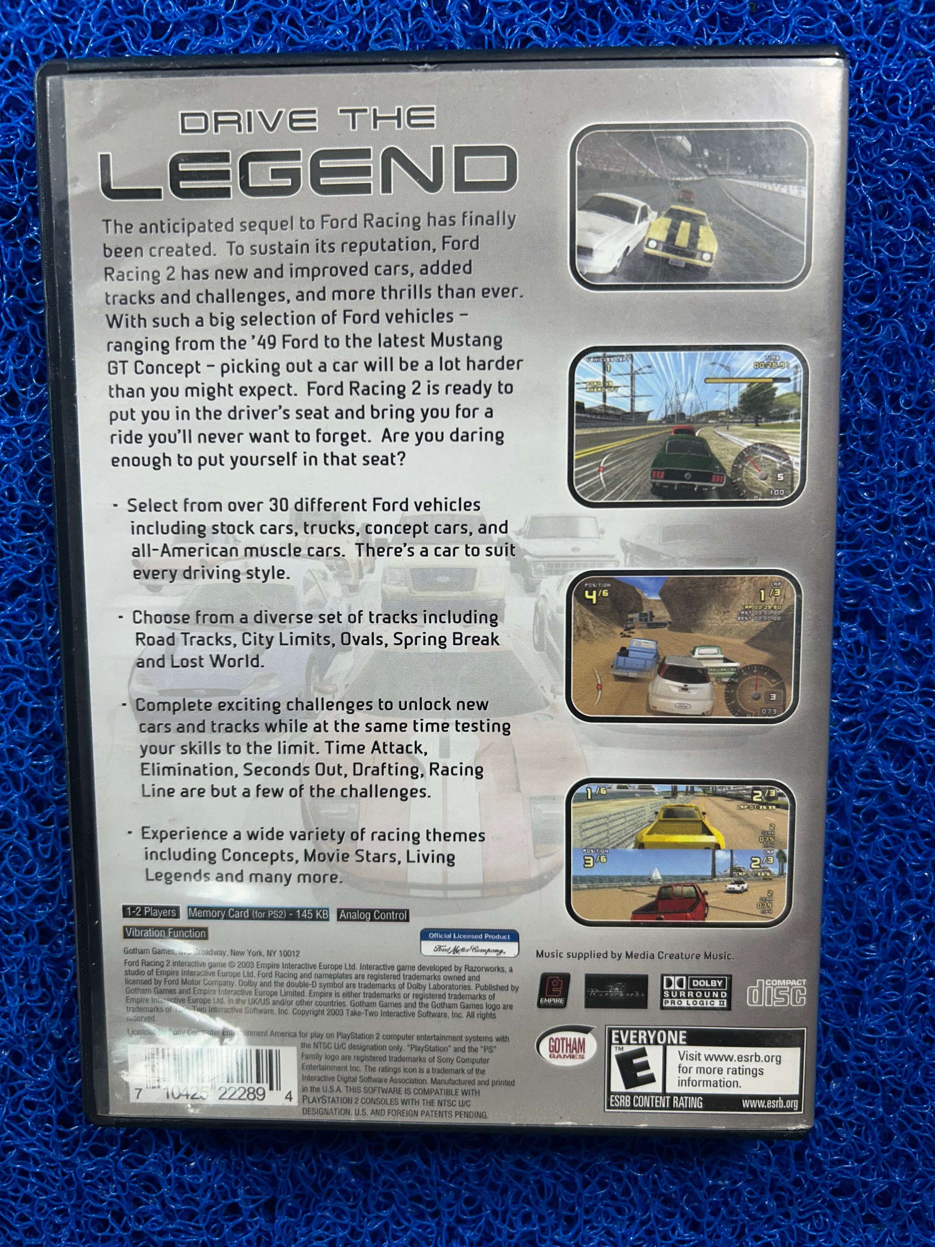 PS2 Ford racing 2 (A)
