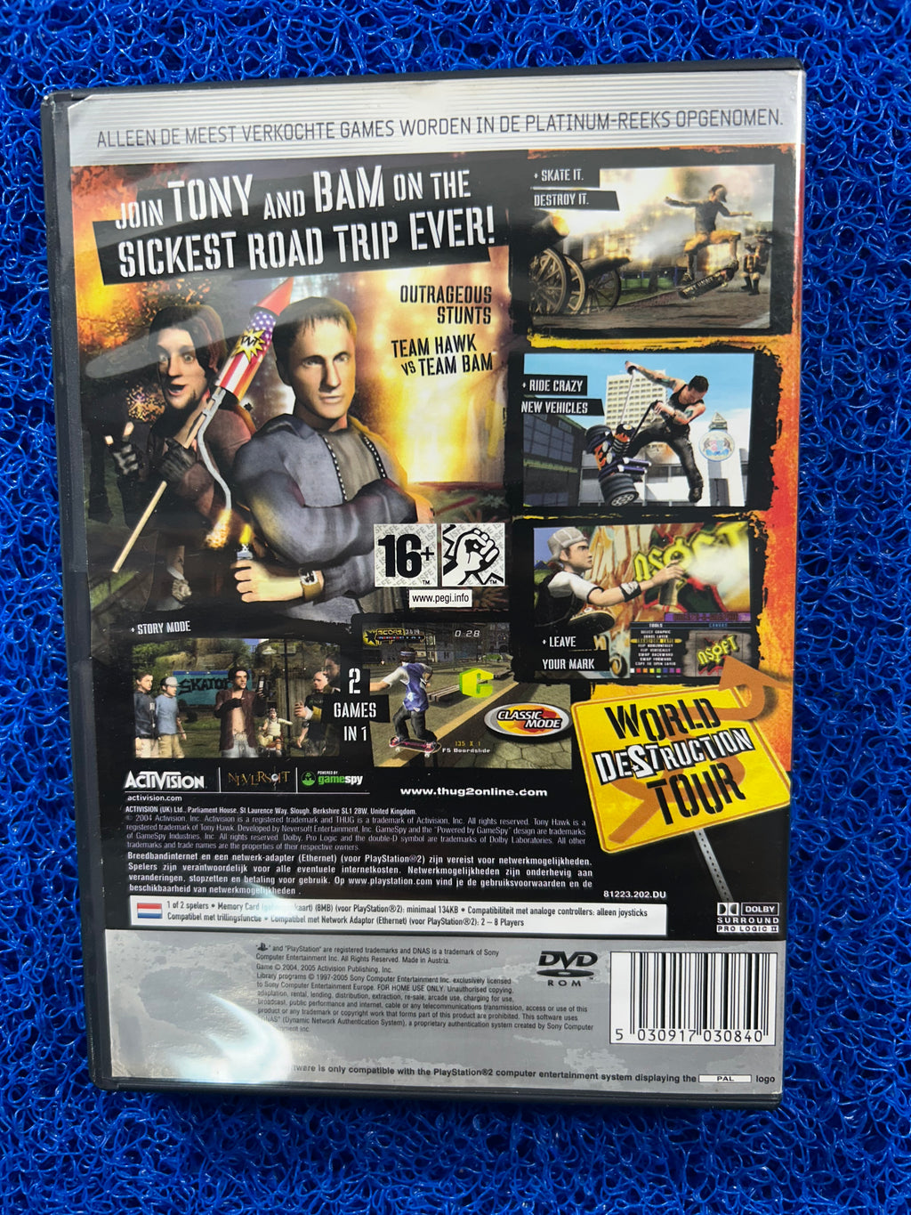 PS2 Tony hawk underground 2 (E)