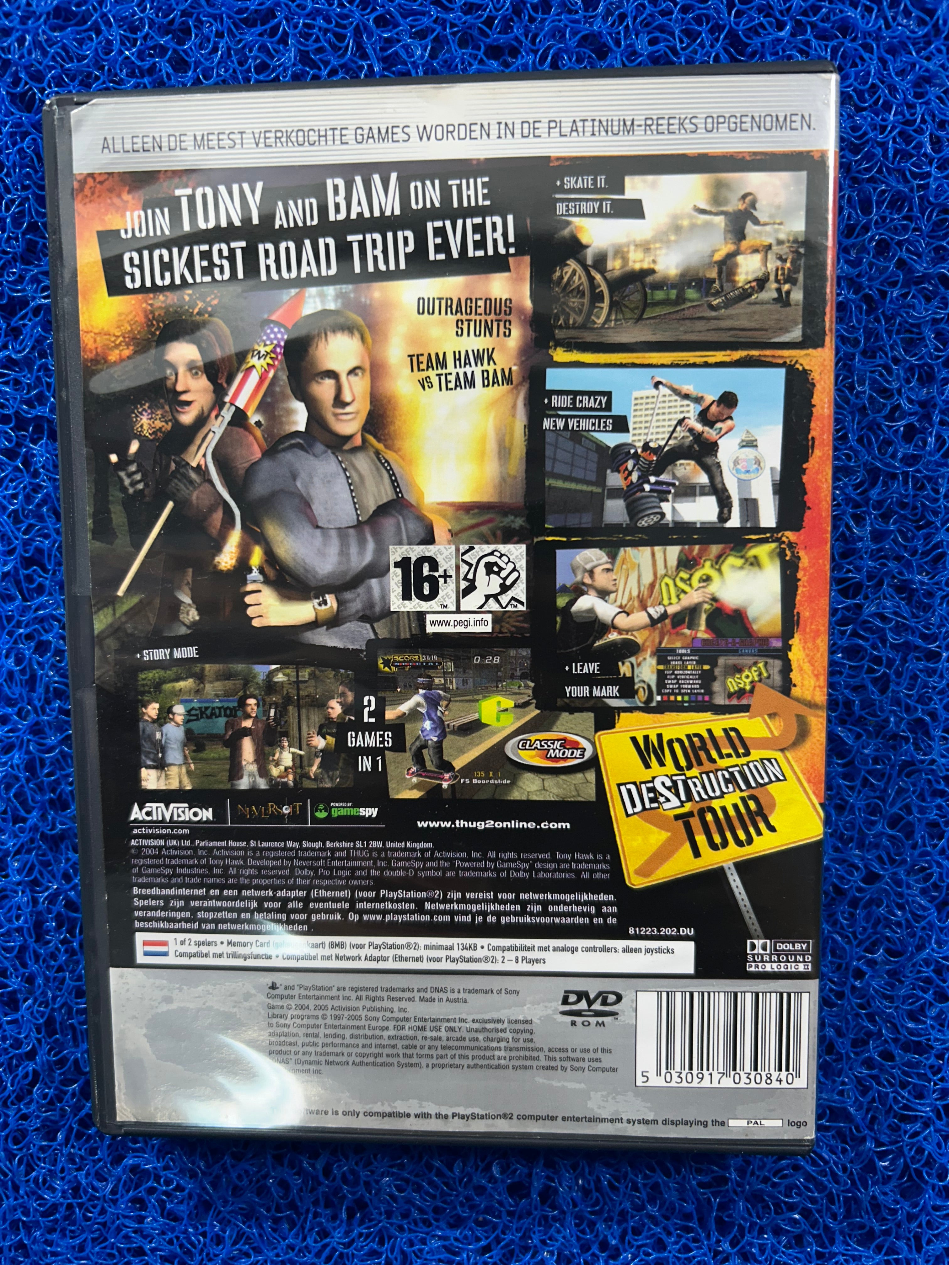 PS2 Tony hawk underground 2 (E)