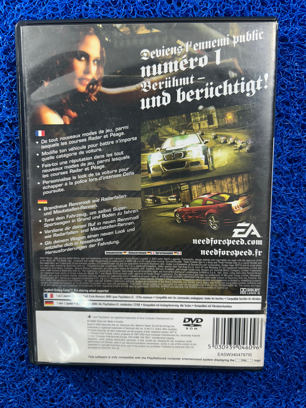 PS2 Need for speed most wanted (E)