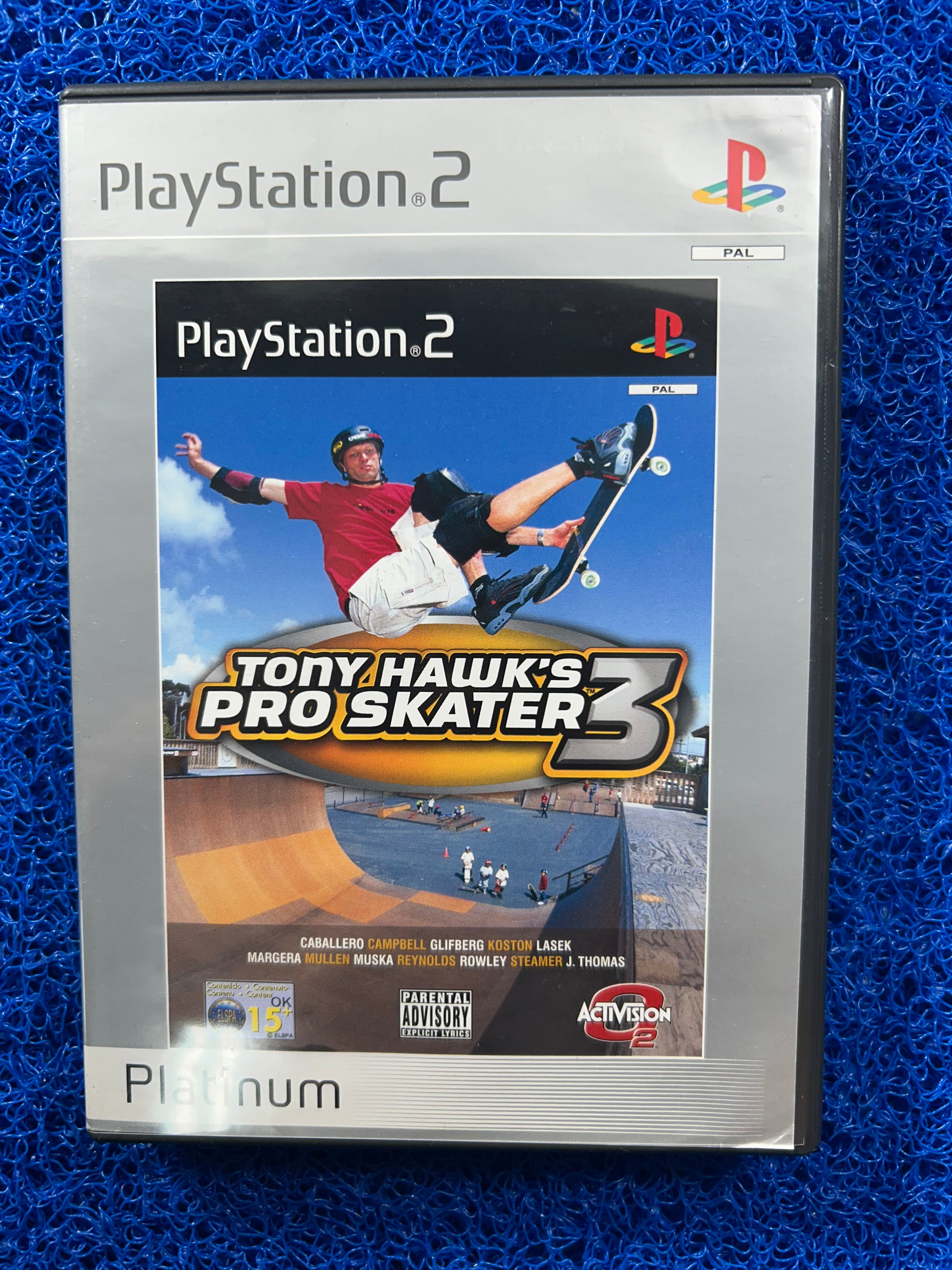 PS2 Tony hawk 3 (E)