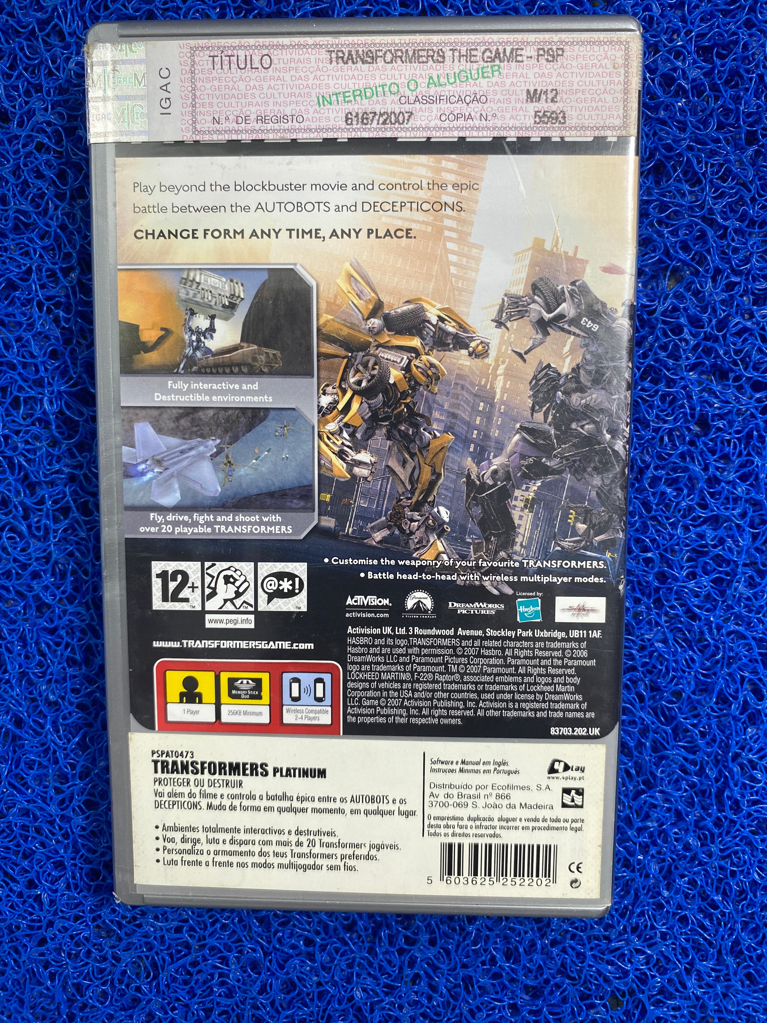 PSP# Transformers (E)