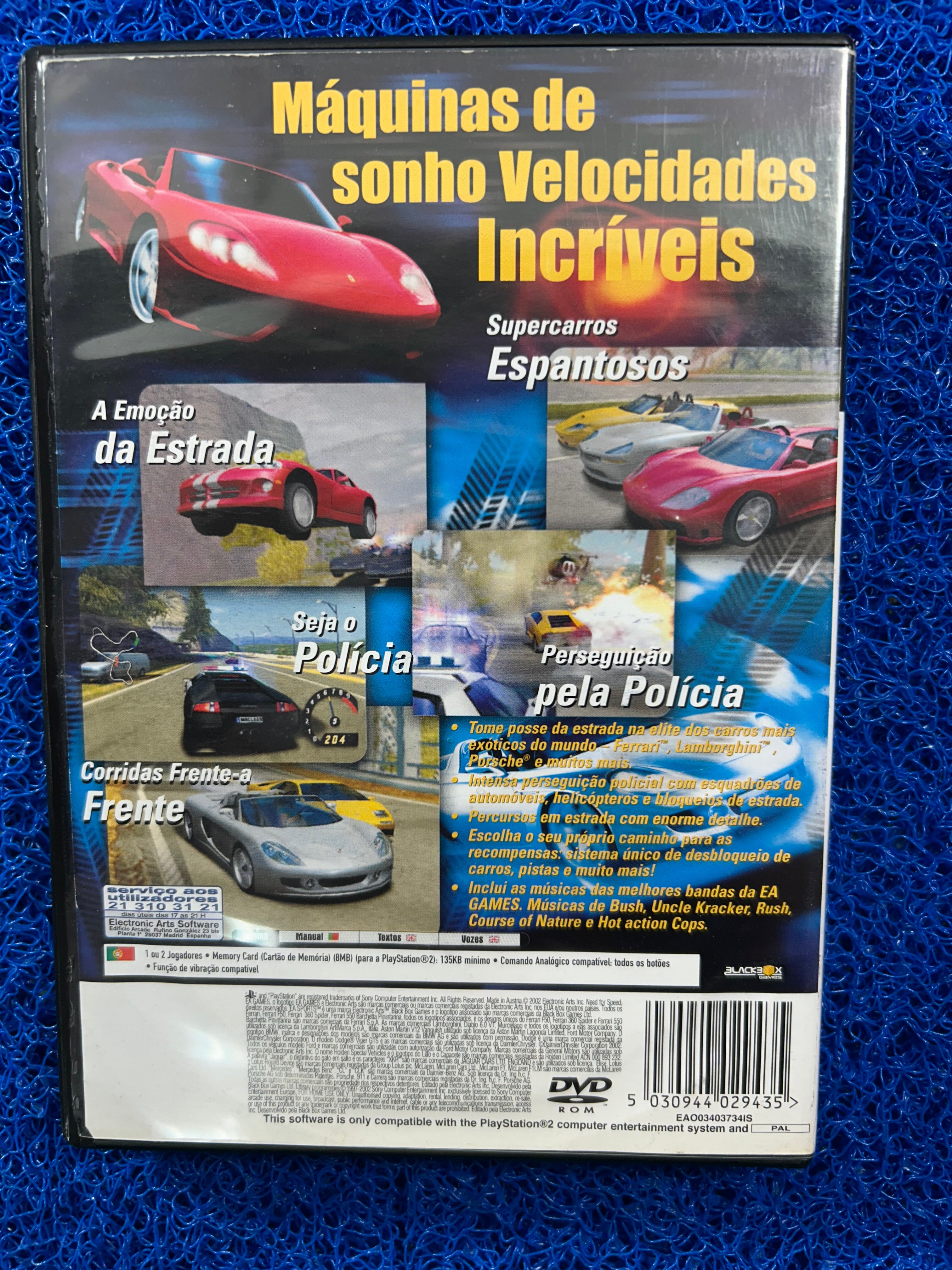 PS2 Need for speed hot pursuit 2 (E)