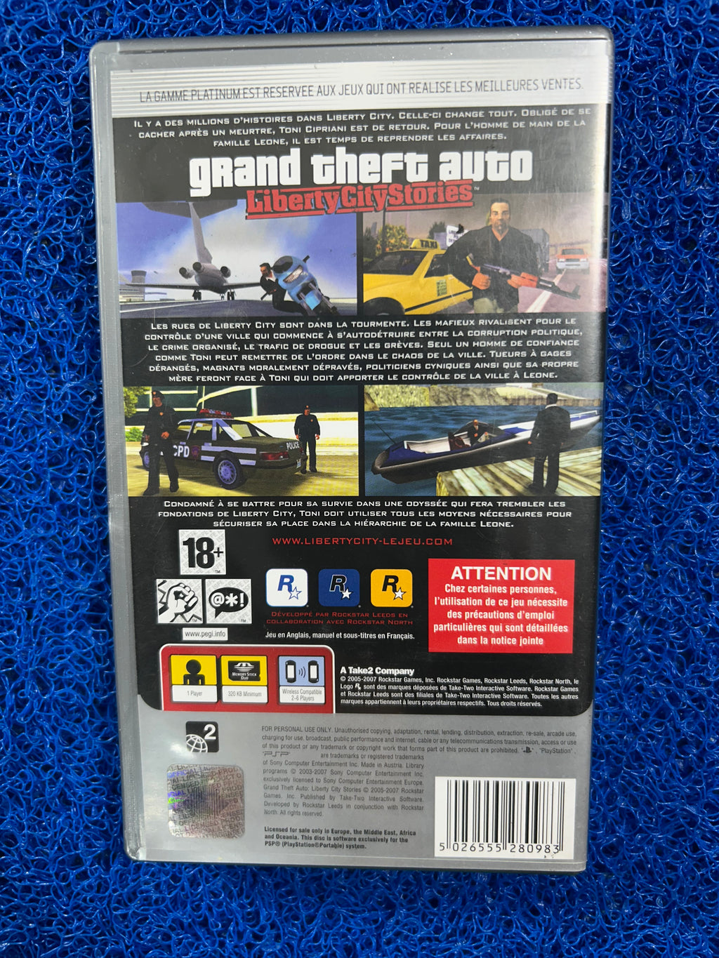 PSP# GTA Liberty city stories (E)