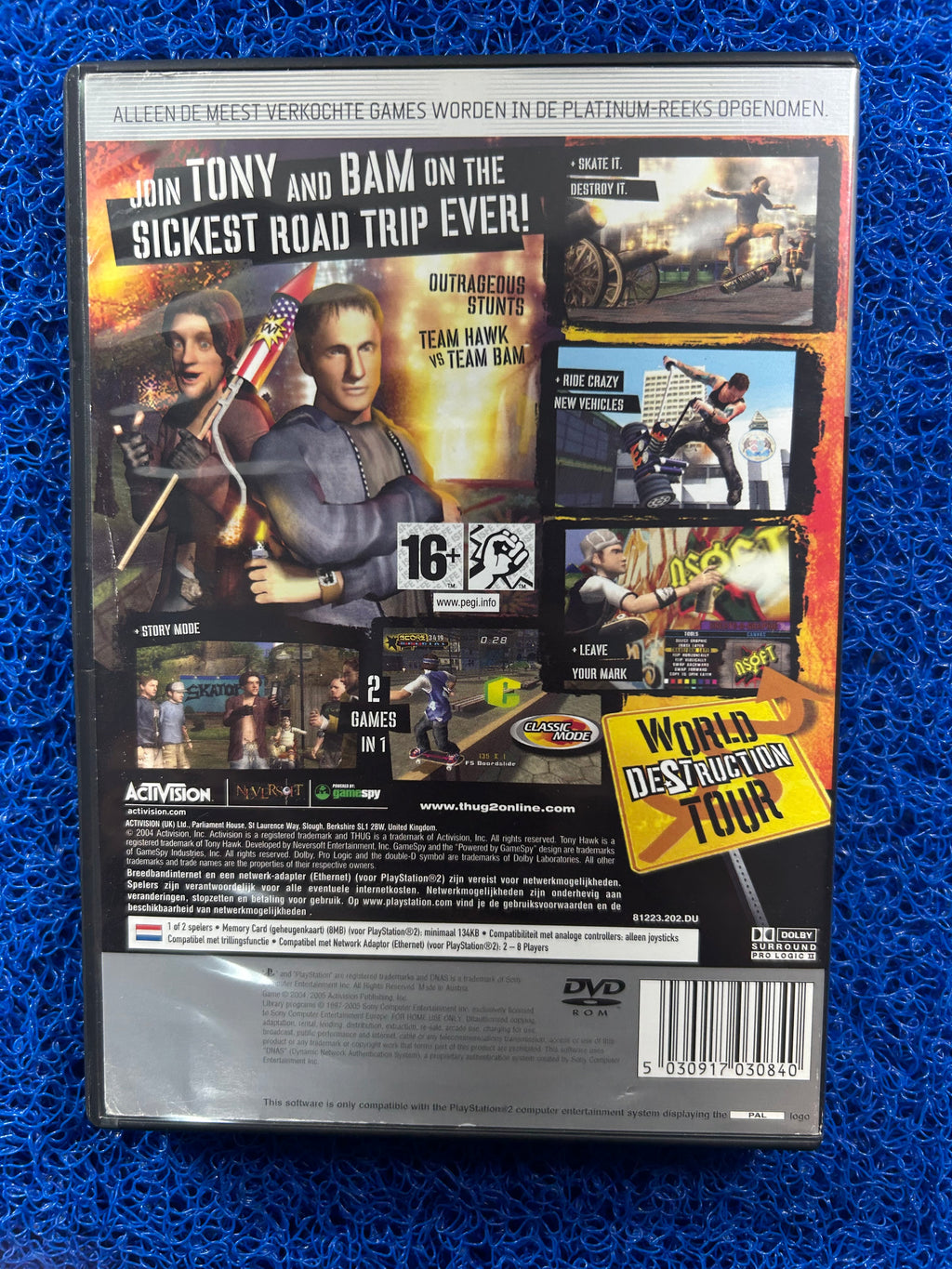 PS2 Tony hawk underground 2 (E)