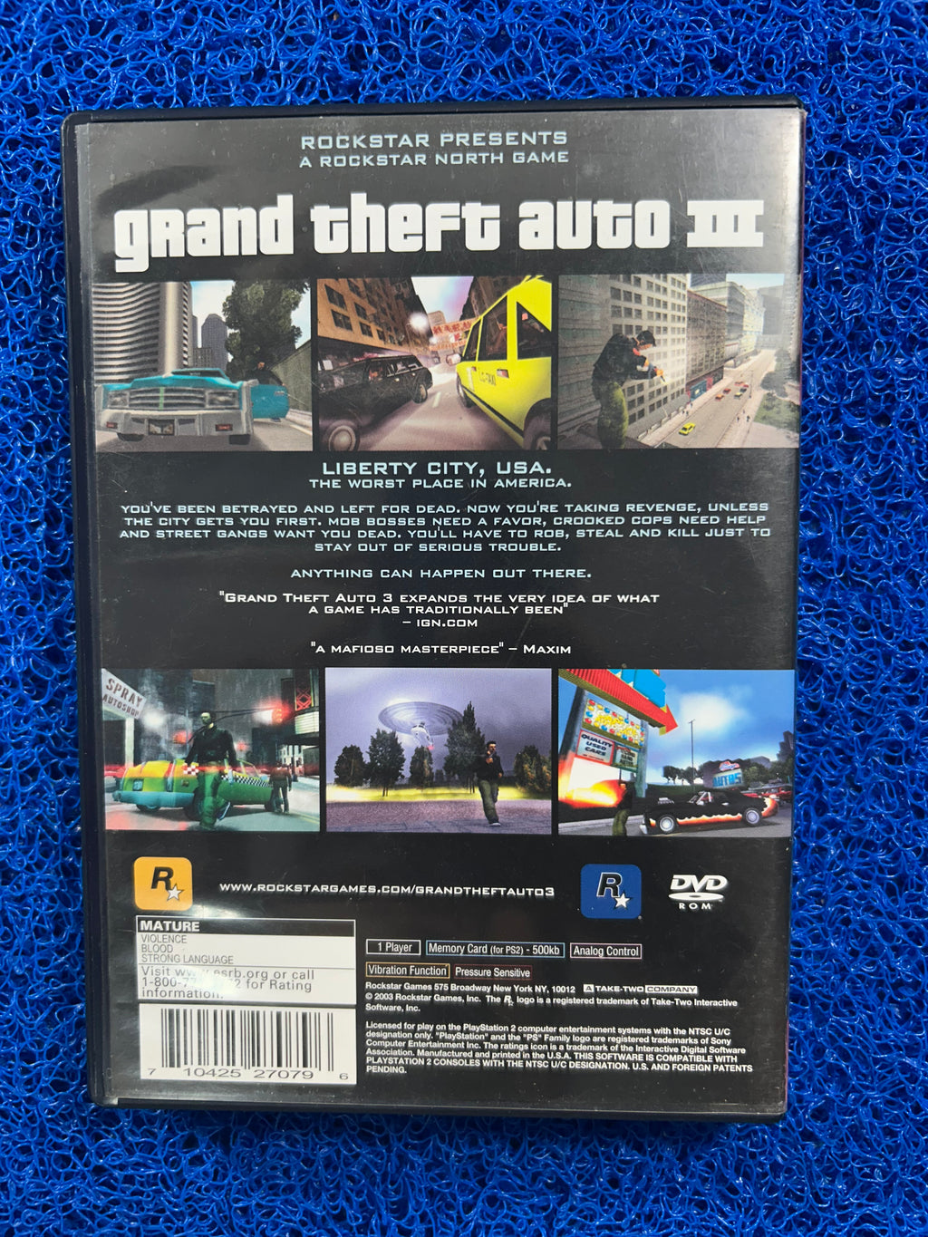 PS2 GTA III (A)