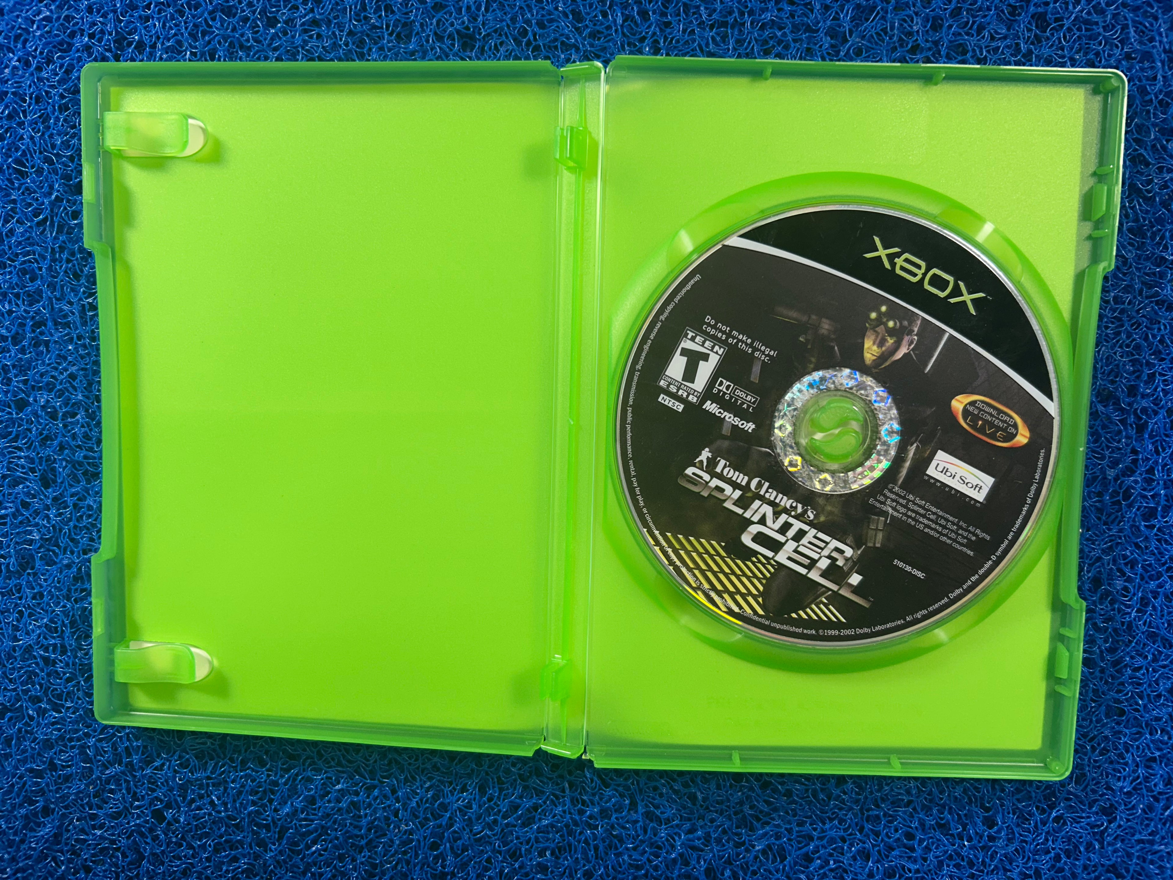 XBOX# Splinter cell (A)