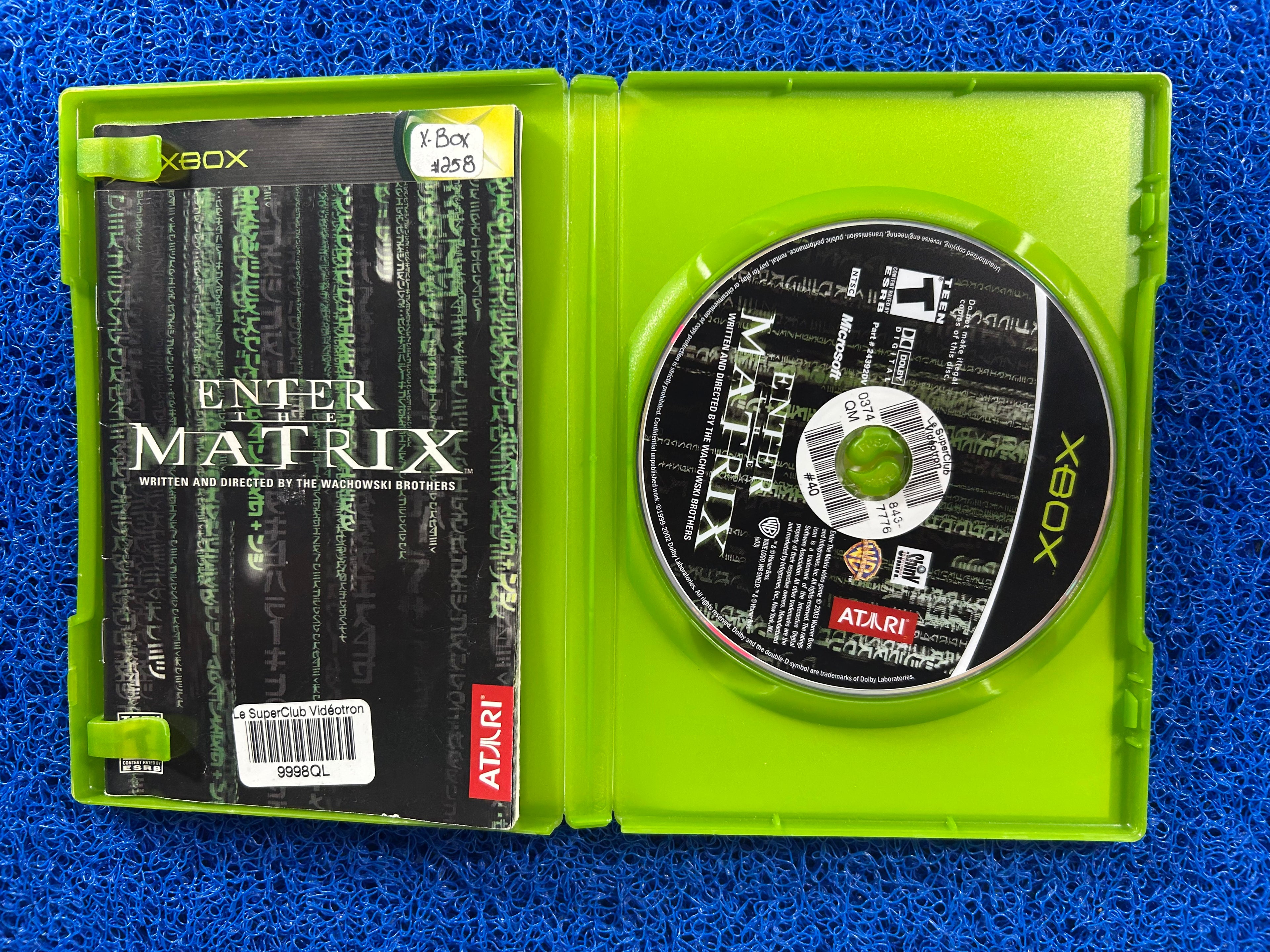 XBOX Enter the Matrix (A)