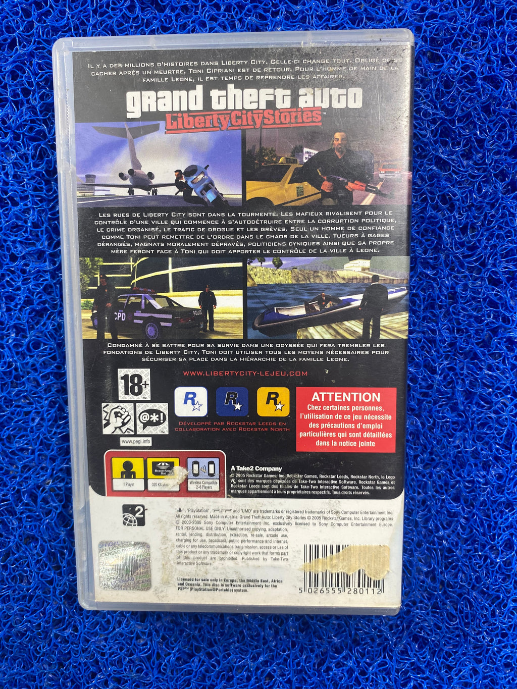PSP# GTA Liberty city stories (E)