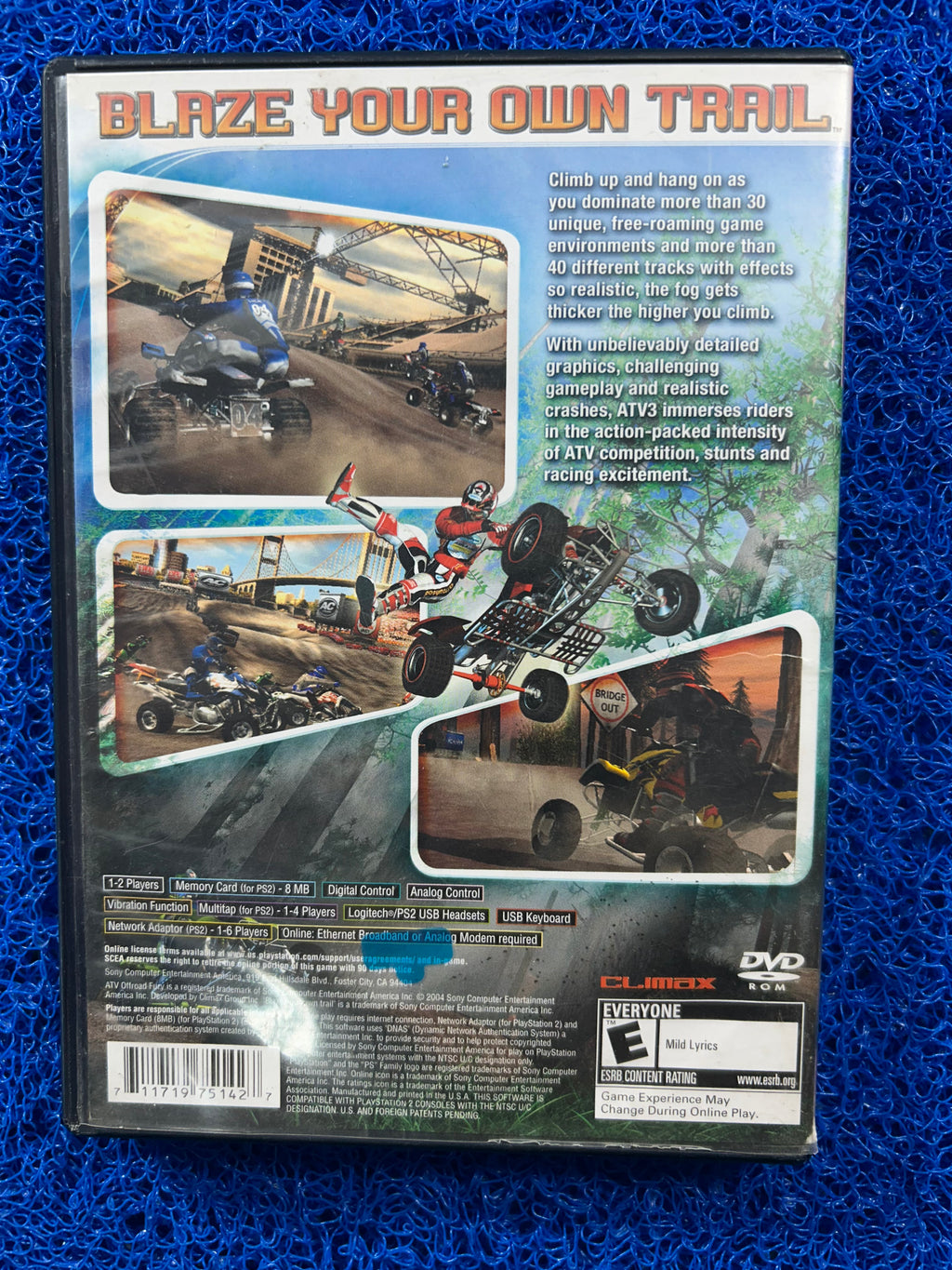 PS2 ATV Offroad fury 3 (A)