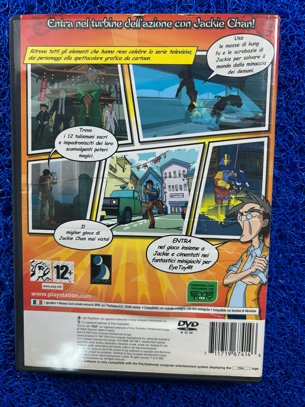 PS2 Jackie chan adventures (E)