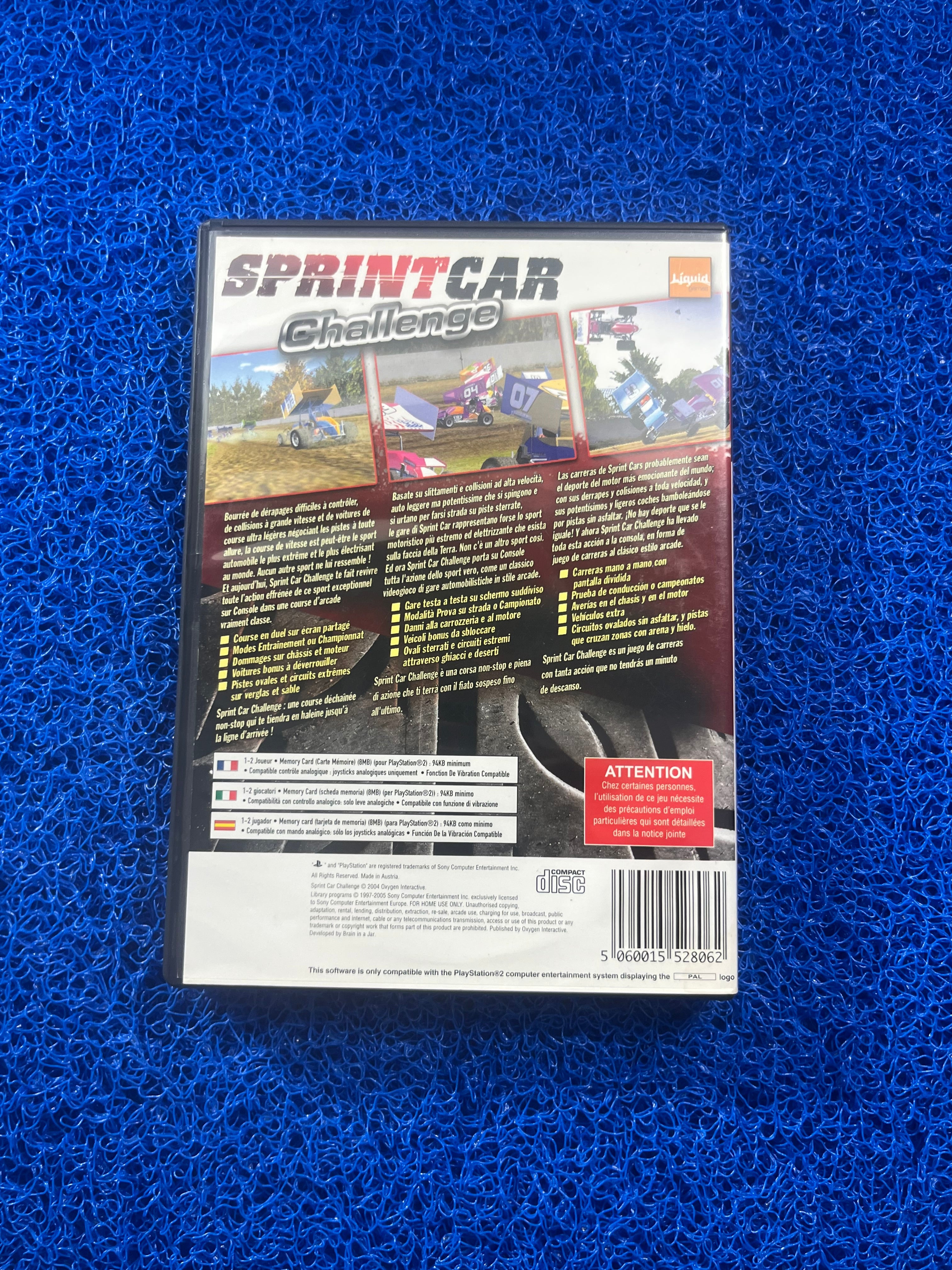 PS2 Sprint Car Challenge (E)