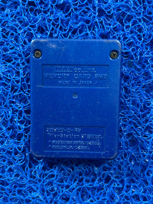ACESSÓRIOS Memory card de ps2 azul metálico