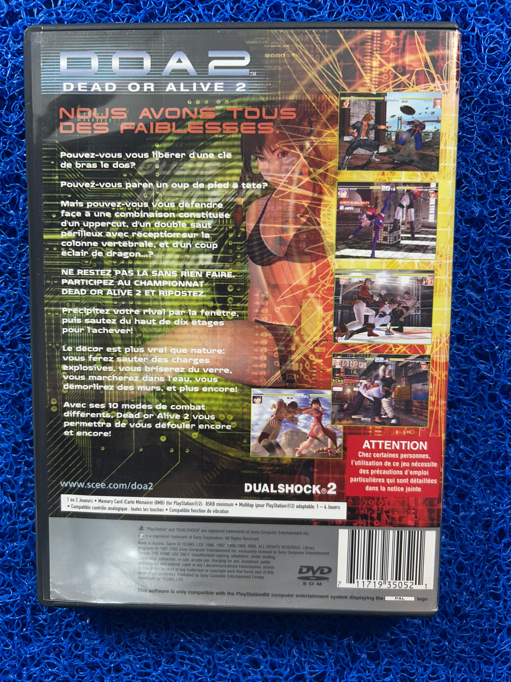 PS2 Dead or alive 2 (E)
