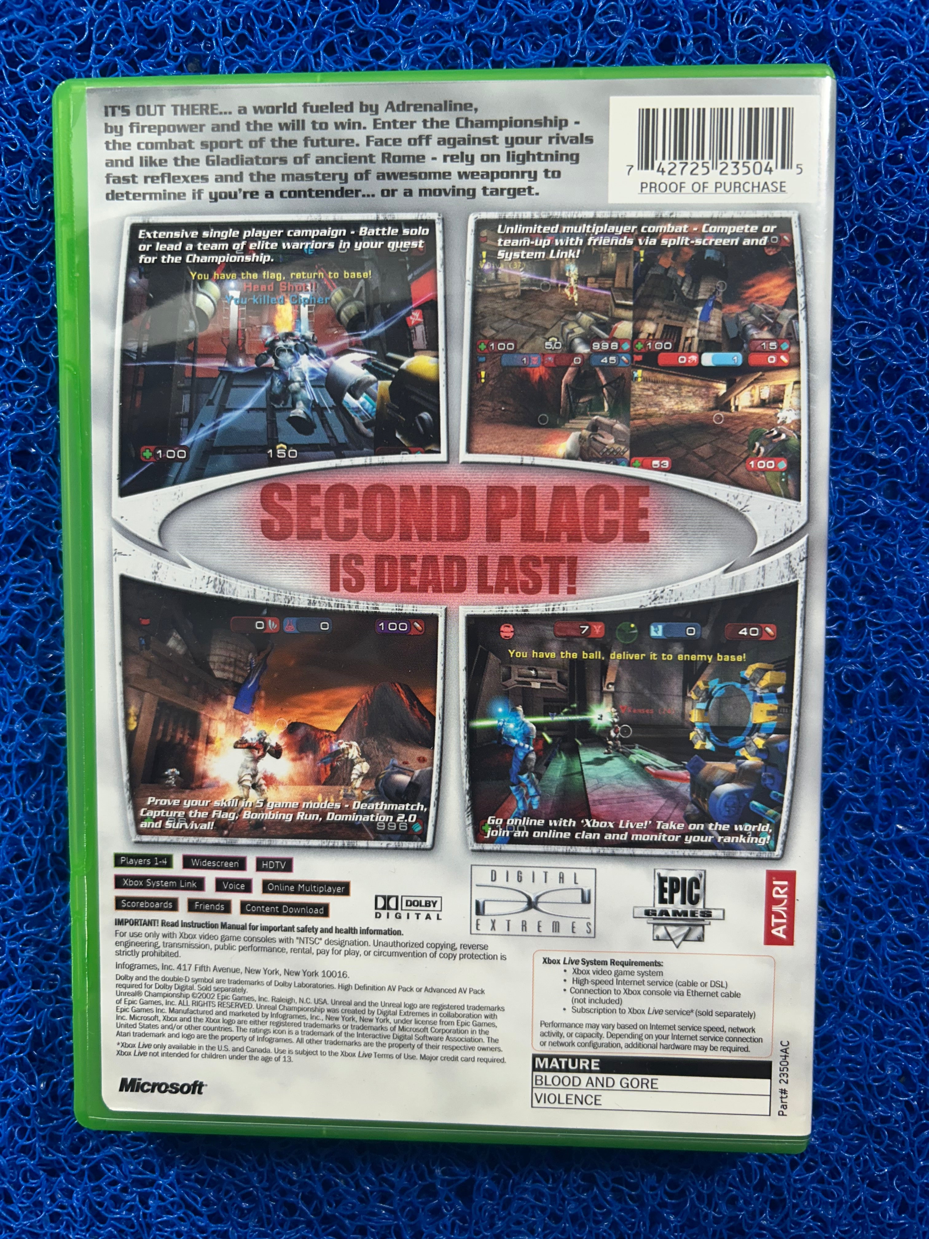 XBOX Unreal Championship (A)