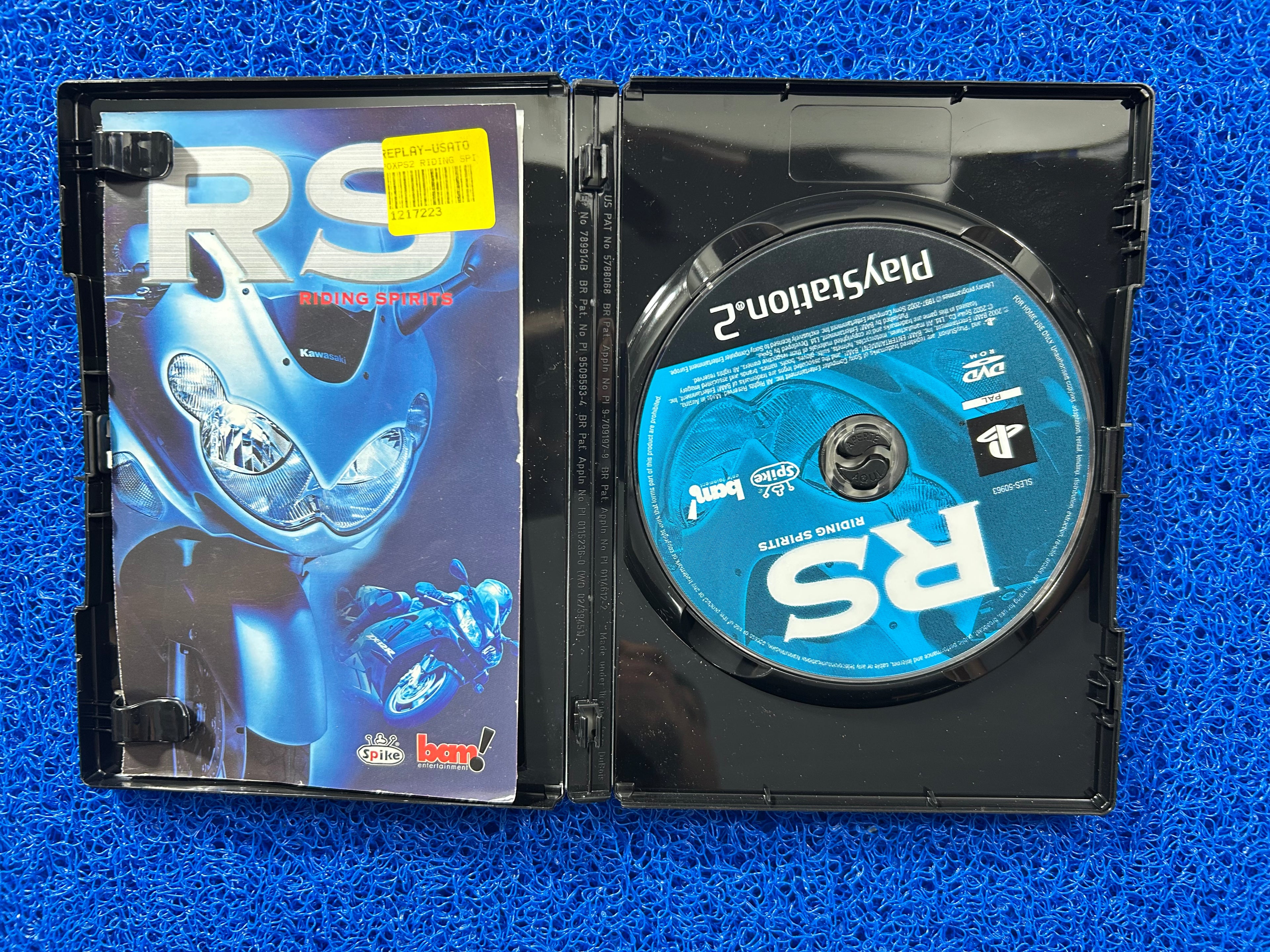 PS2 Riding spirits (E)