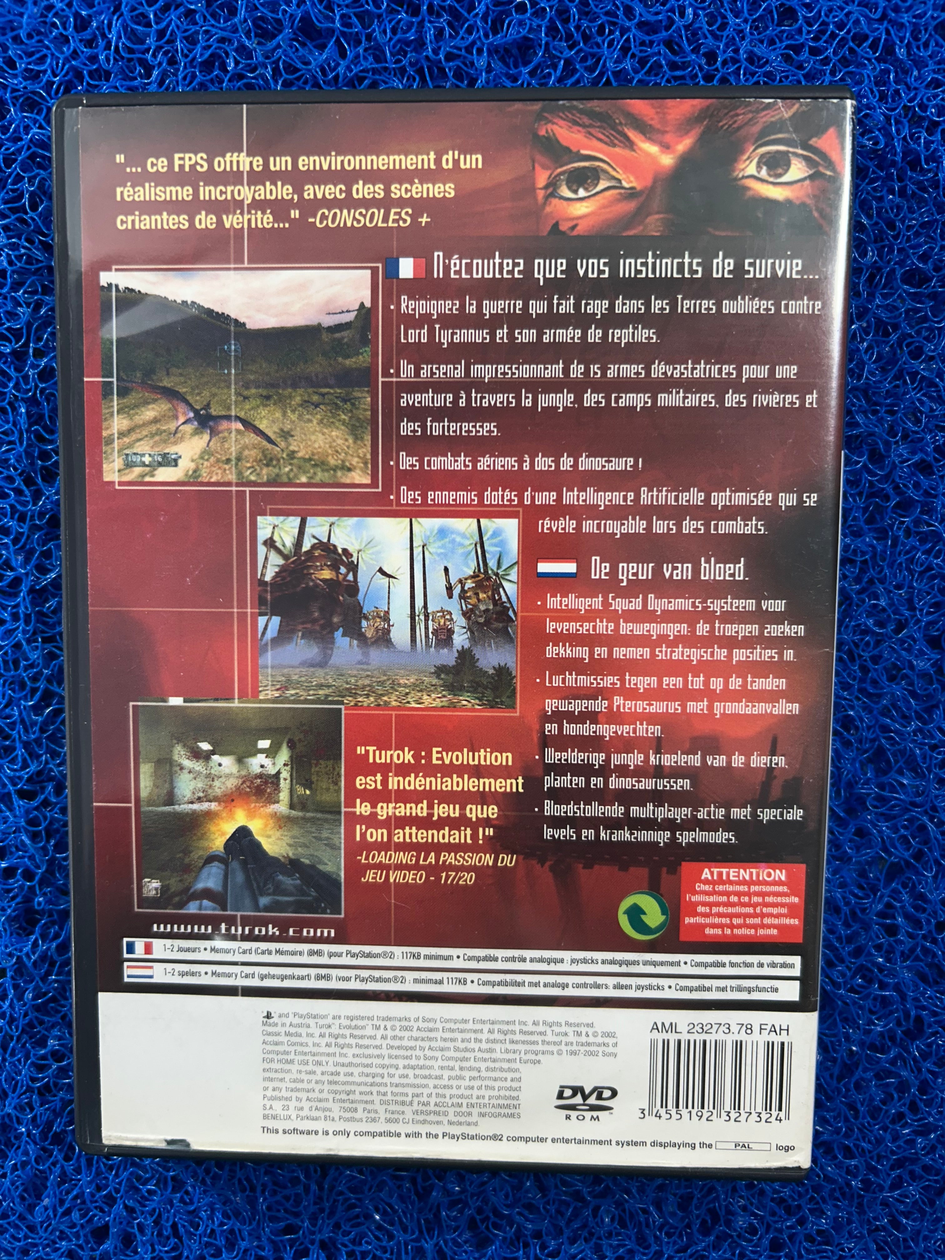 PS2 Turok Evolution (E)