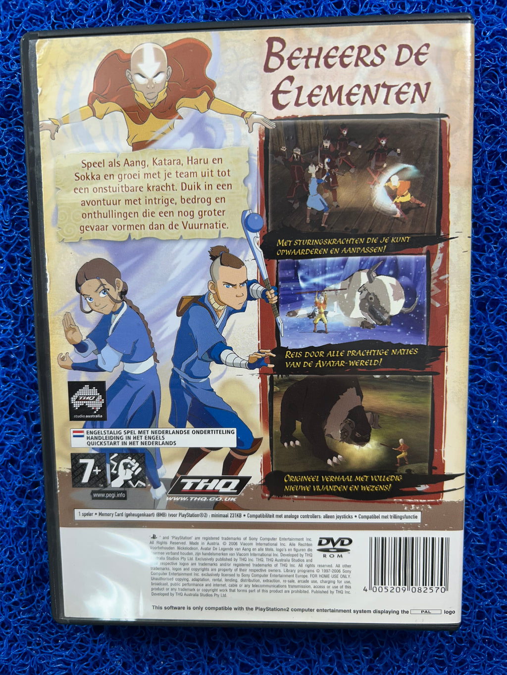 PS2 Avatar the legend of aang (E)