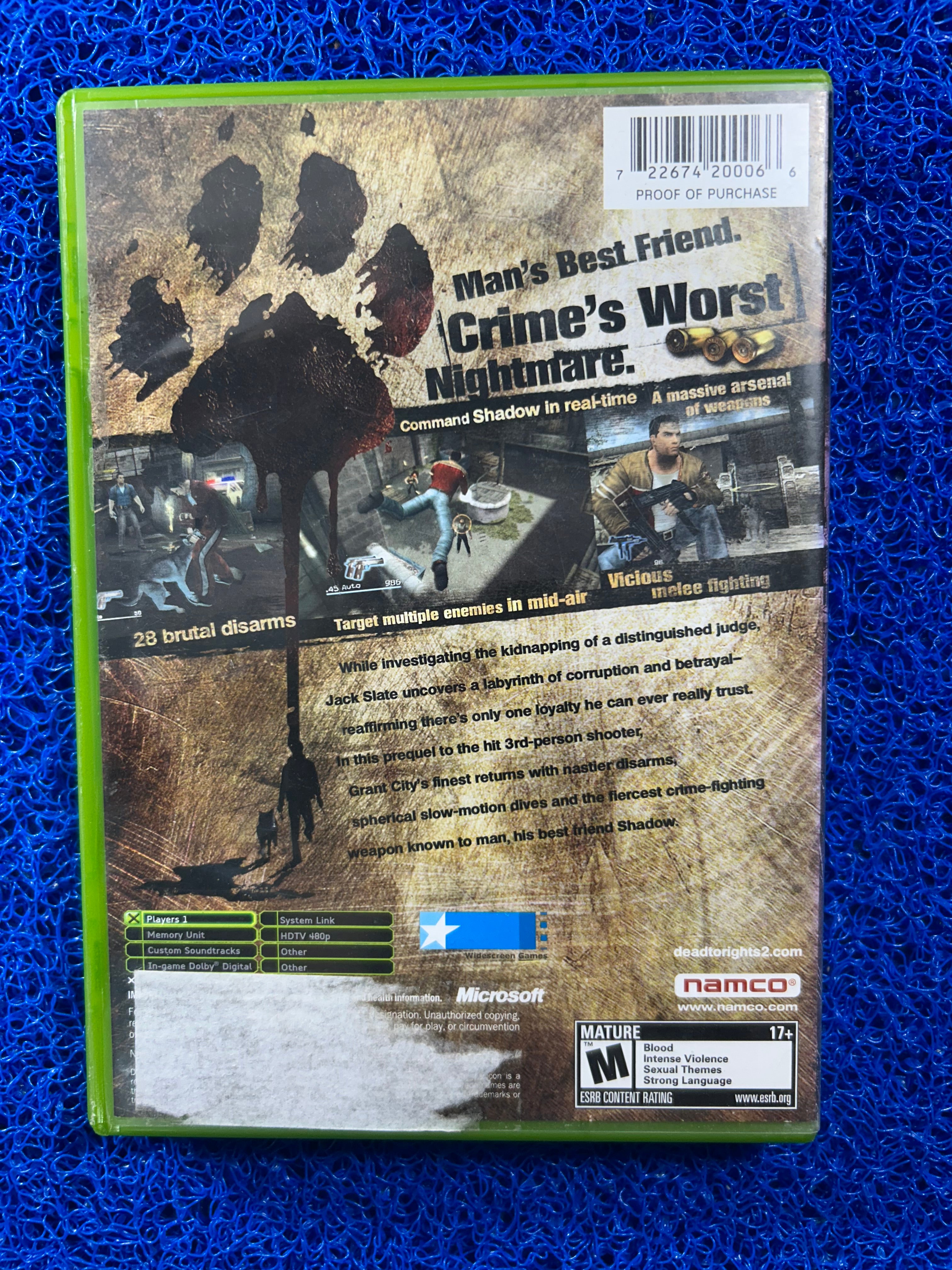 XBOX Dead to rights II (A)